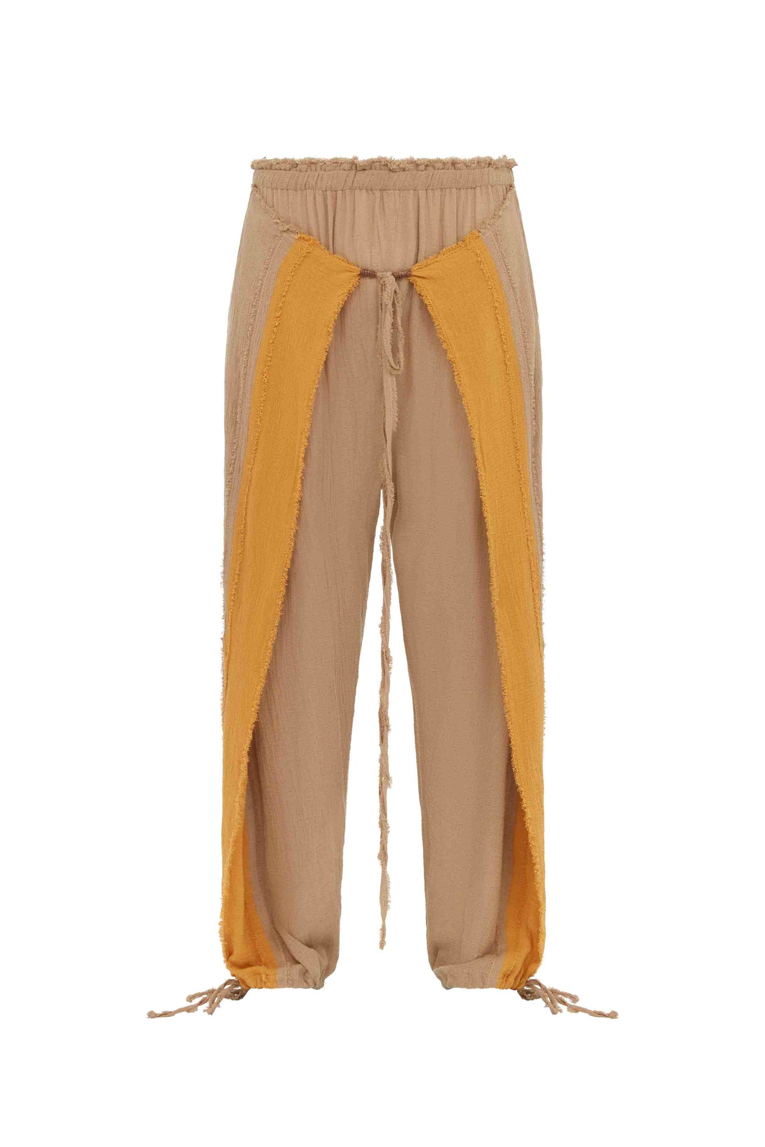 CHINDA PANTS - SEPIA / MUSTARD Product Image