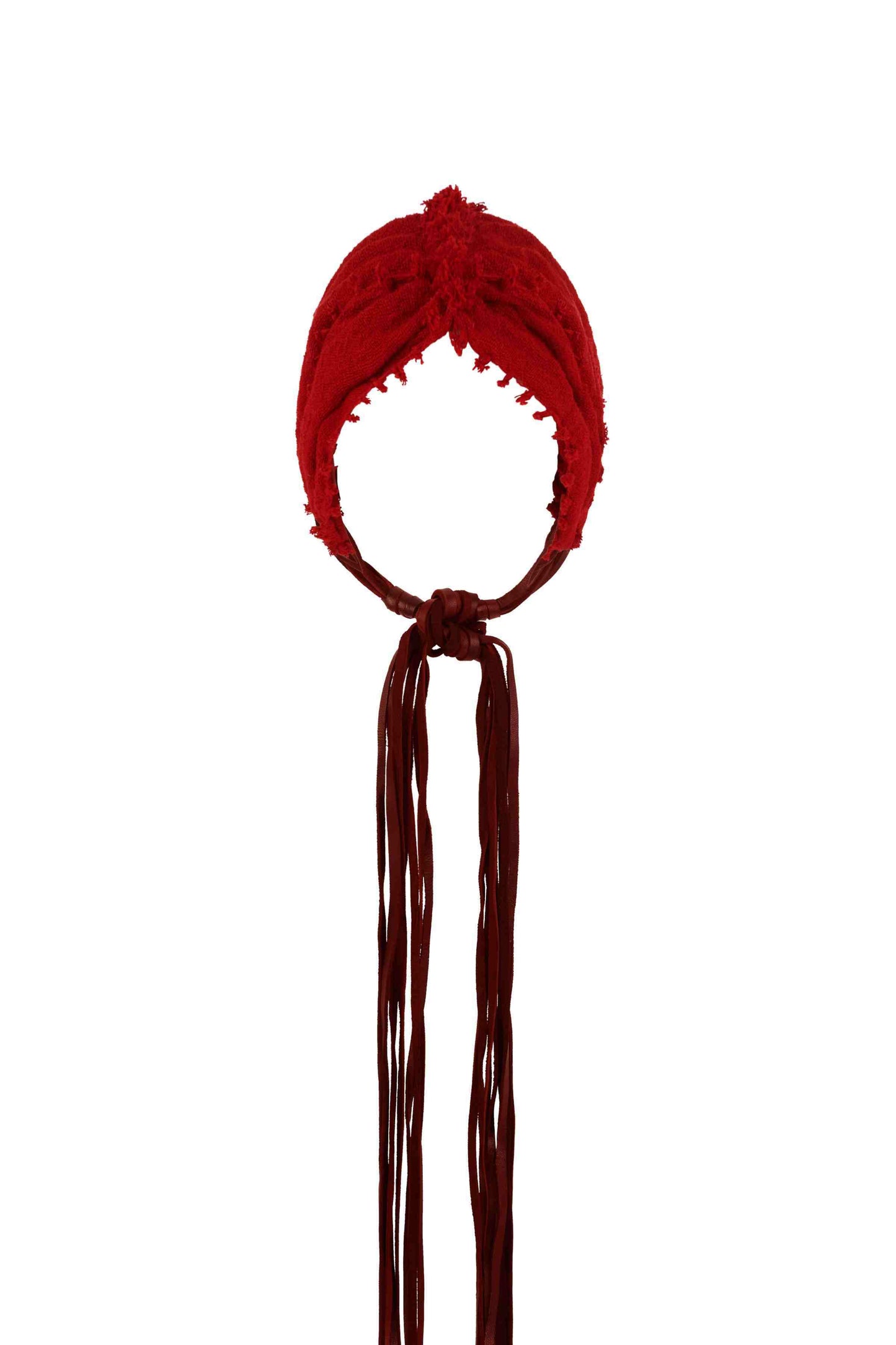 IXCAN TURBAN - CHERRY