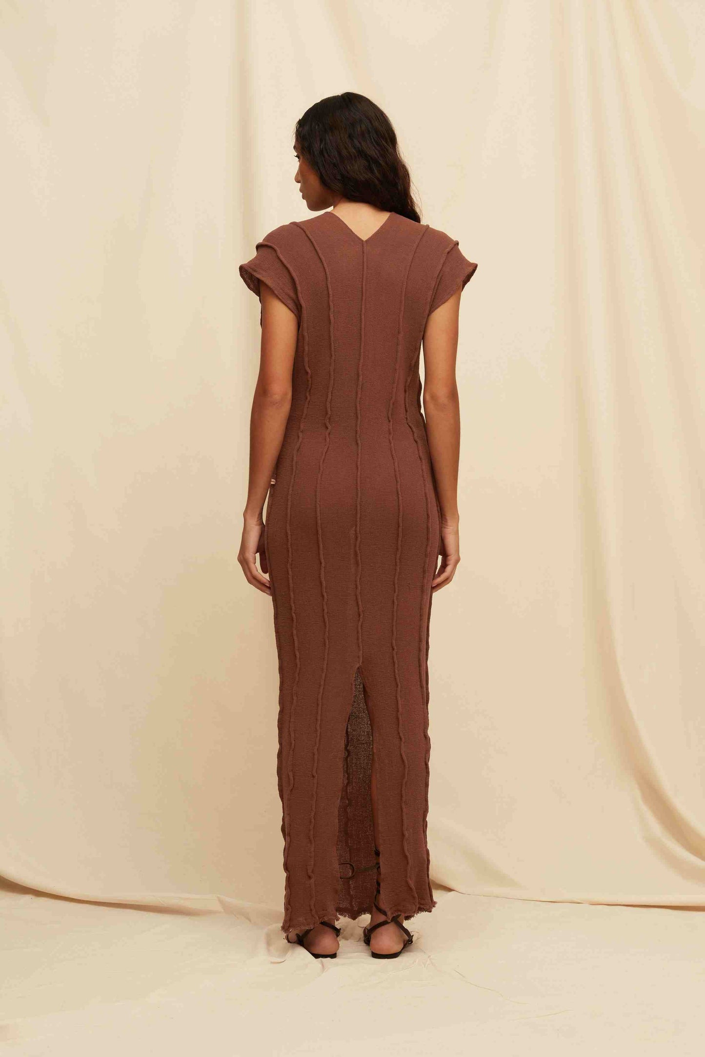 KUNAK DRESS - MADERA