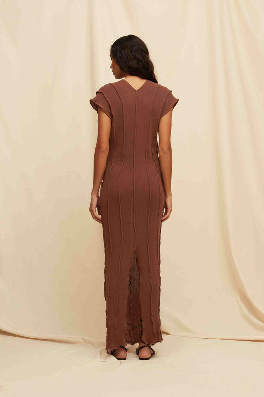 KUNAK DRESS - MADERA