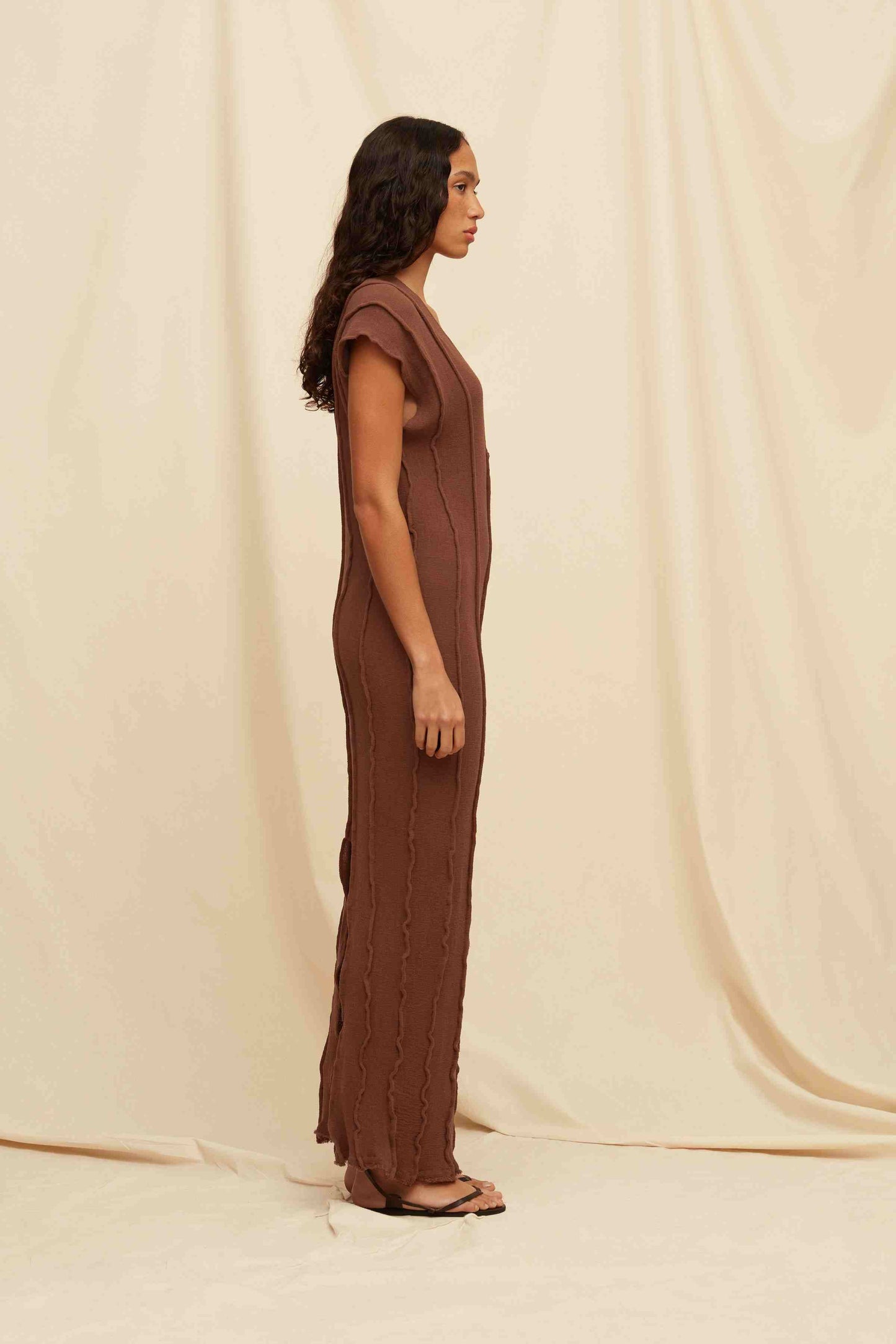 KUNAK DRESS - MADERA