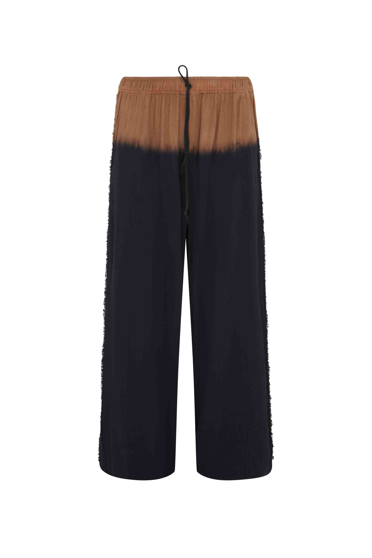 KUNKA TIE DYE PANTS - BLACK TIE DYE