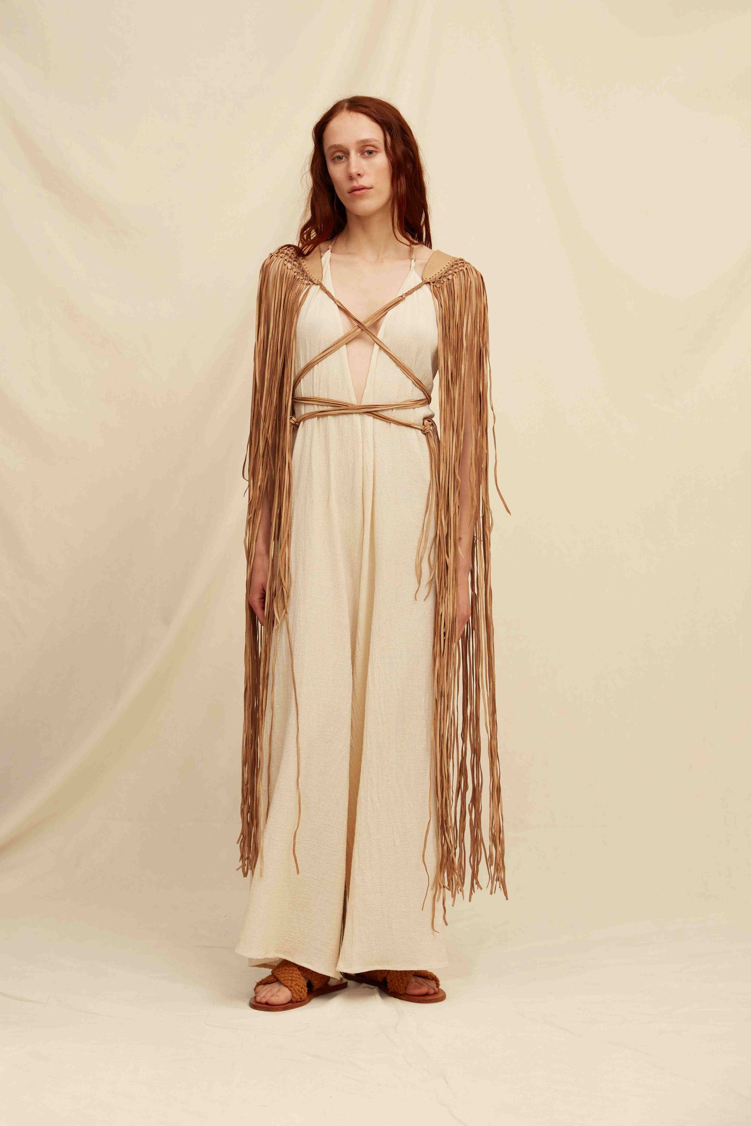 MAORI CAPE - NATURAL Hover Image