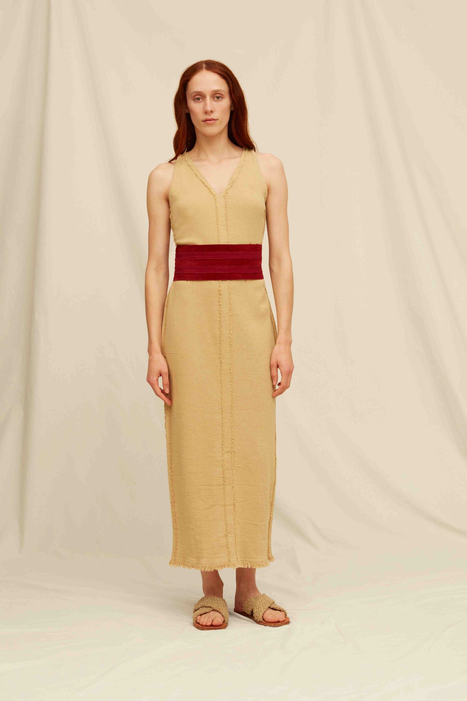 NAZVU BELT - WINE Hover Image