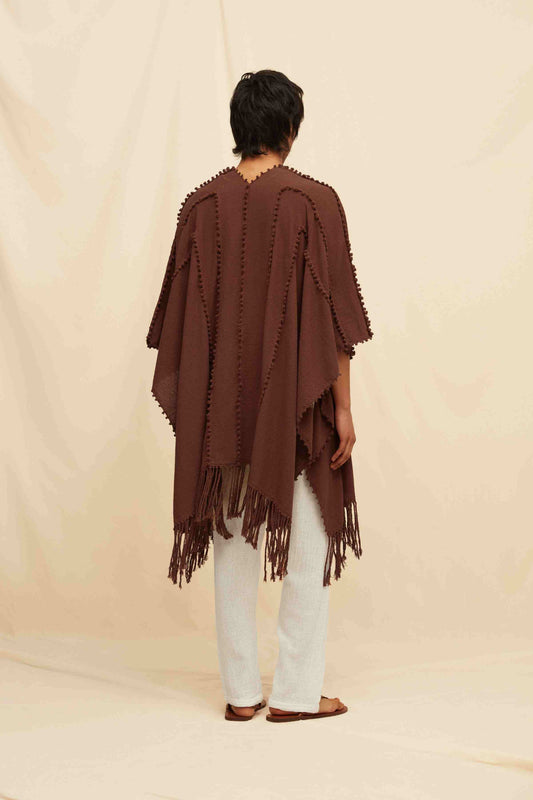 YALCHEN KNOTS CAPE - MADERA