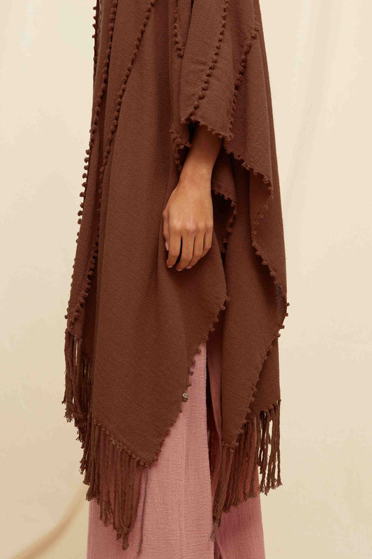 YALCHEN KNOTS CAPE - MADERA