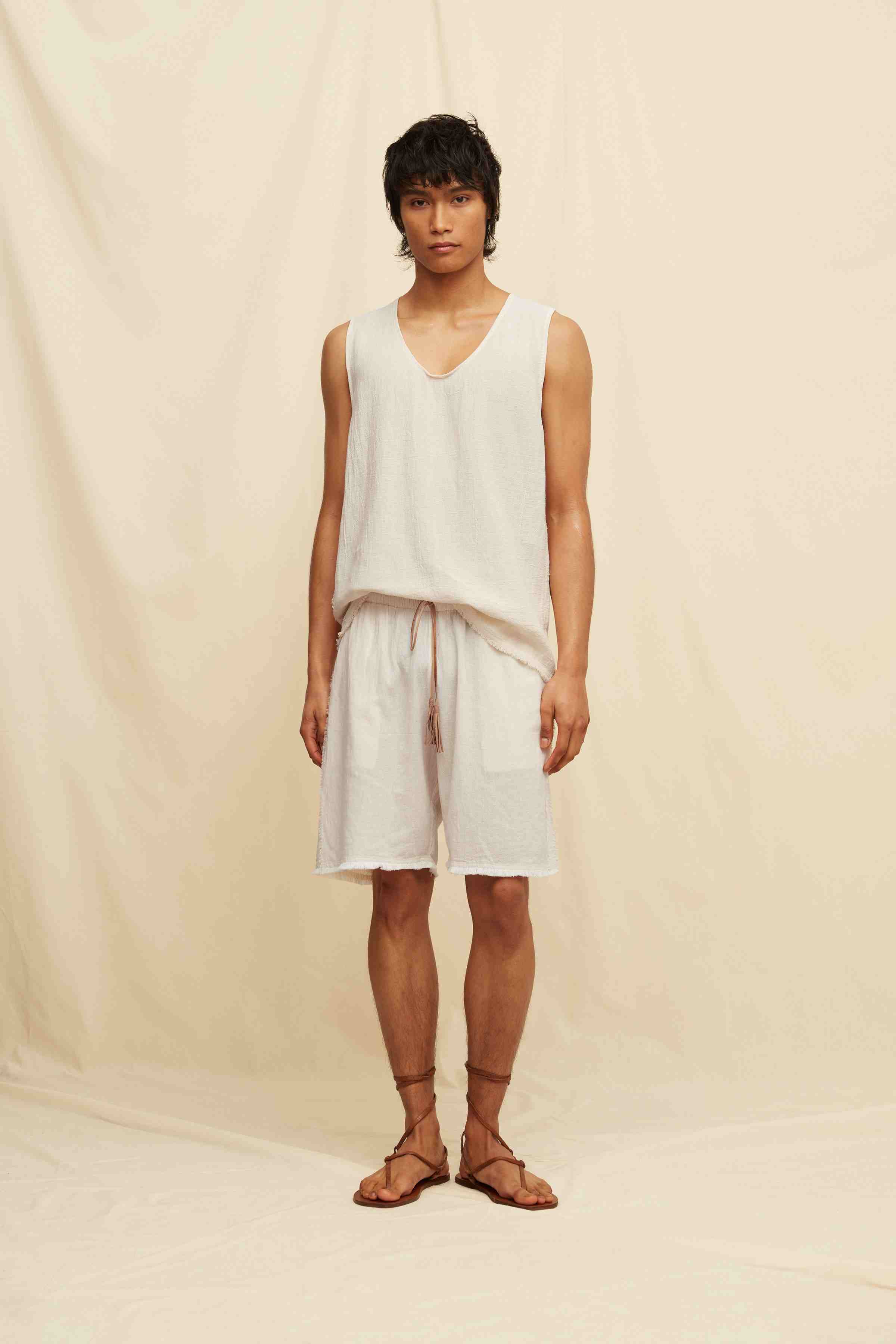 Kiibok Shirt Artisanal Cotton - Natural