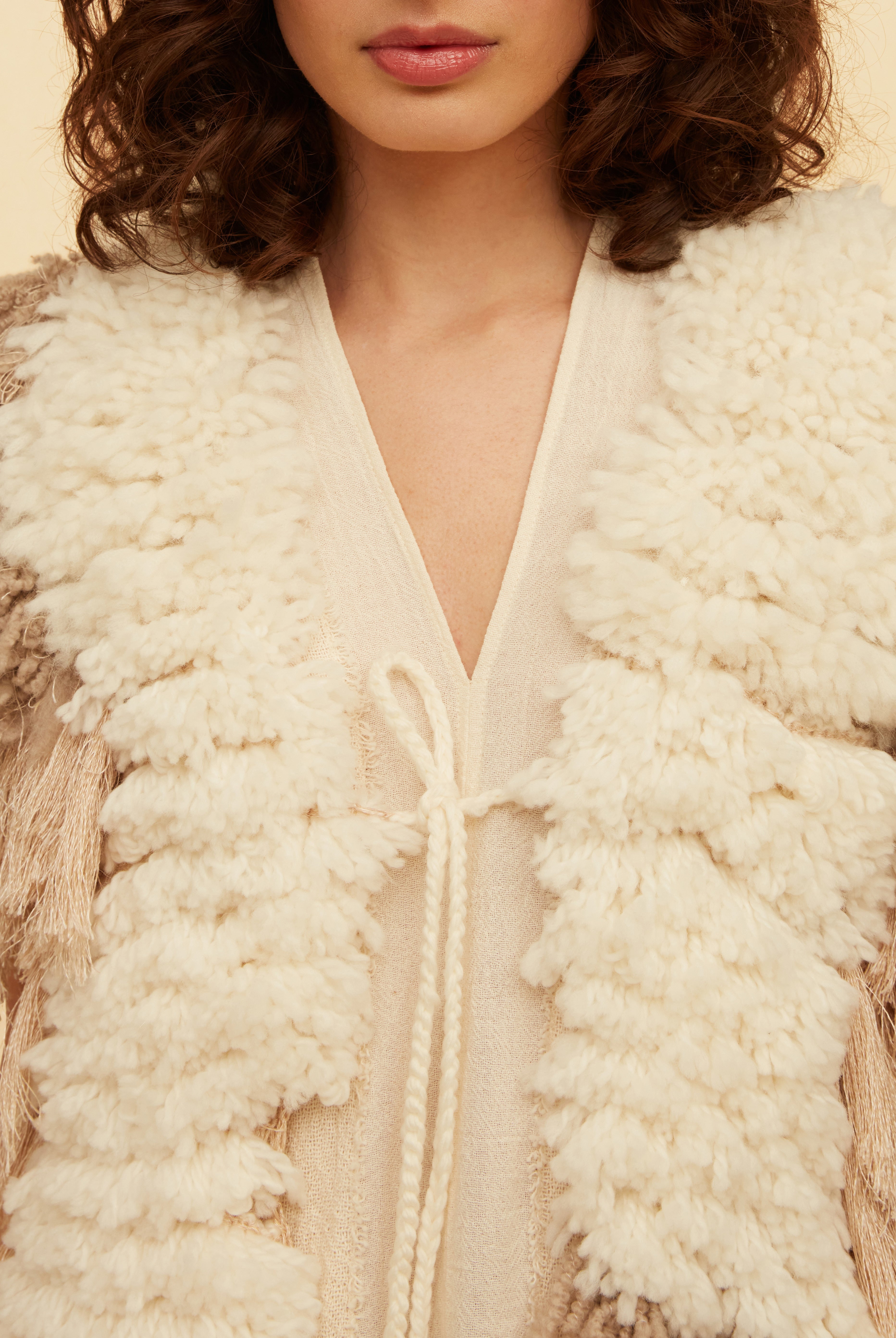 Vahari Jumper Wool & Alpaca - Natural