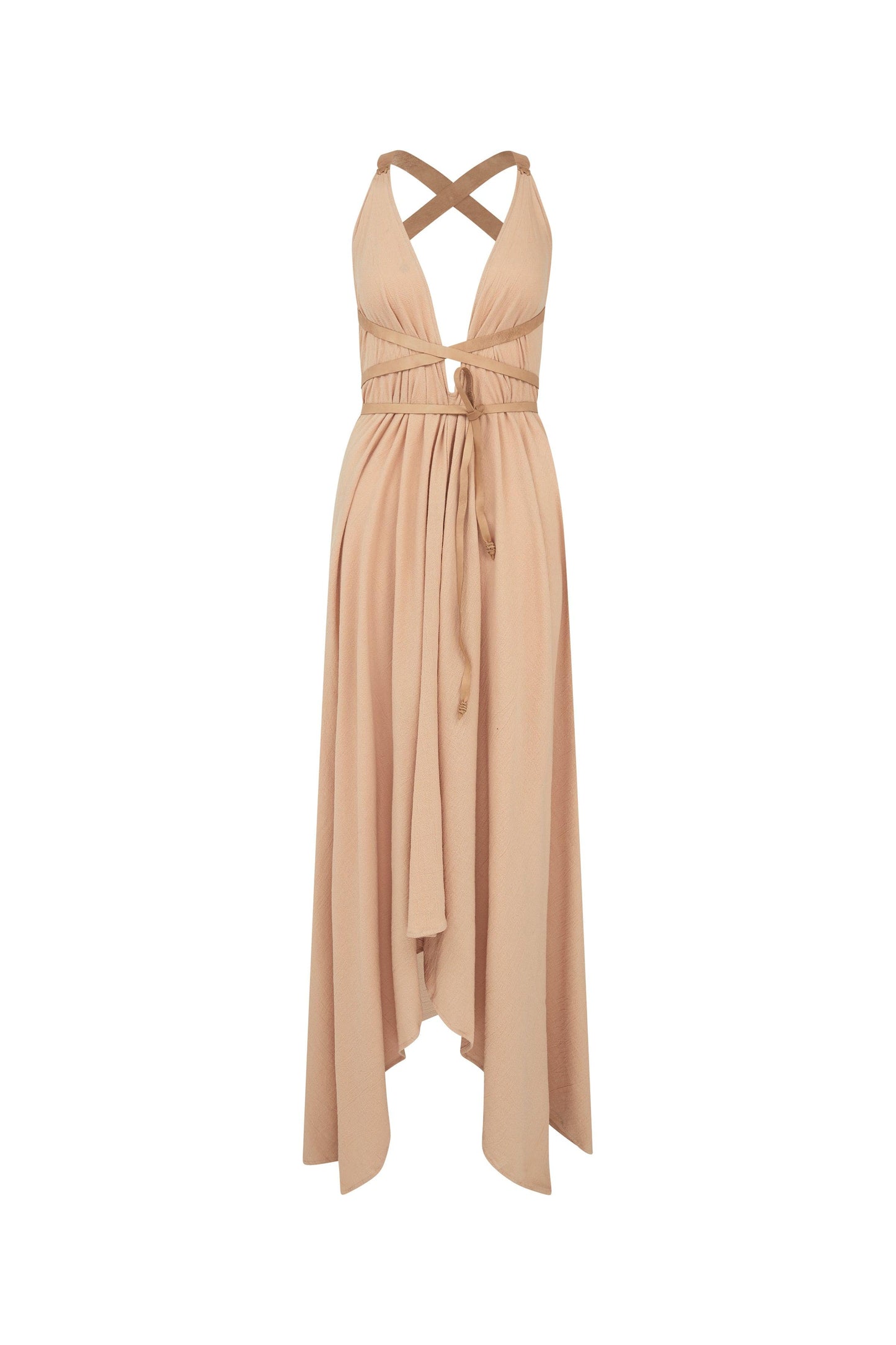 ABALKAN DRESS - ANTIQUE ROSE
