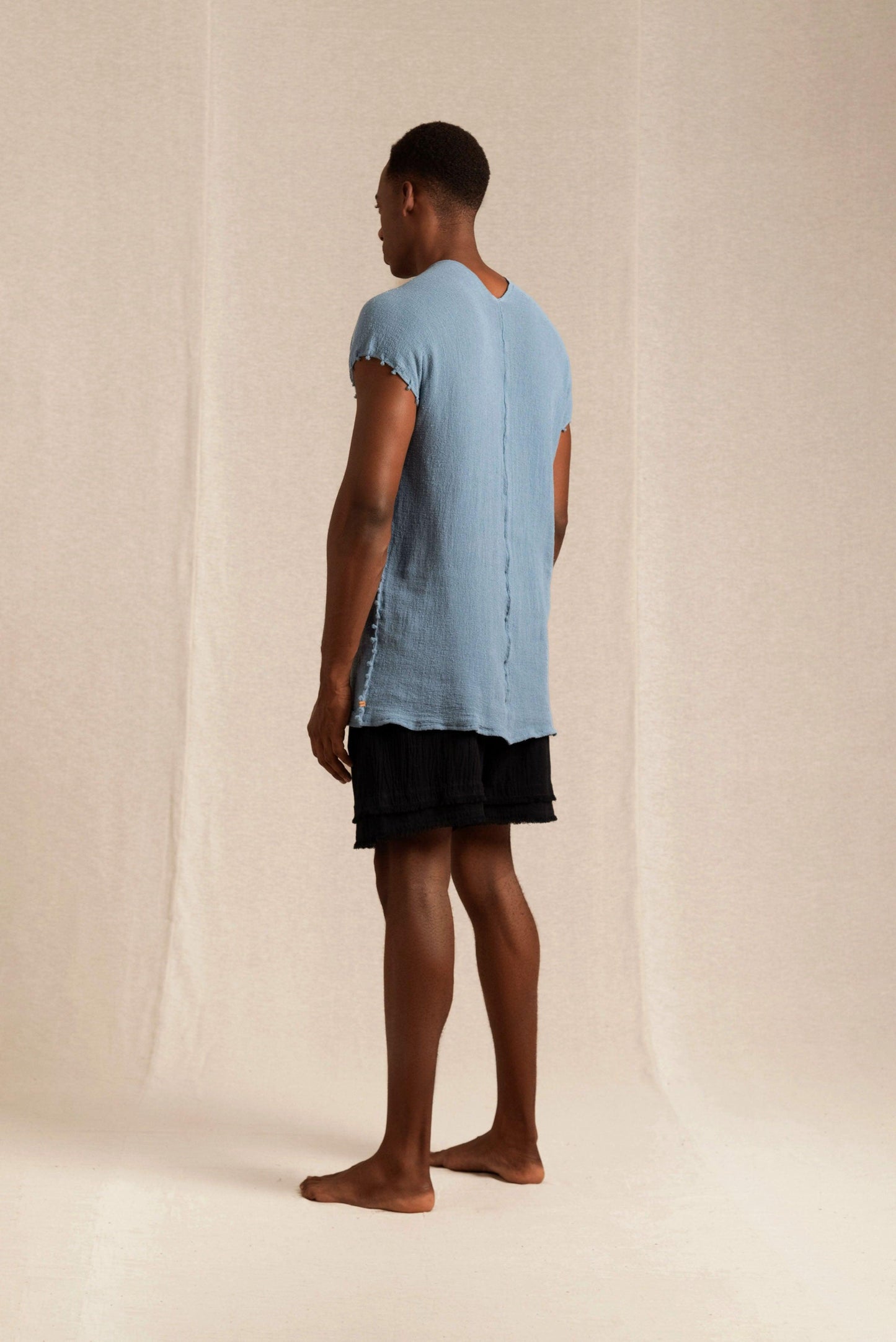 ACOATL SHIRT - BLUE HEAVEN