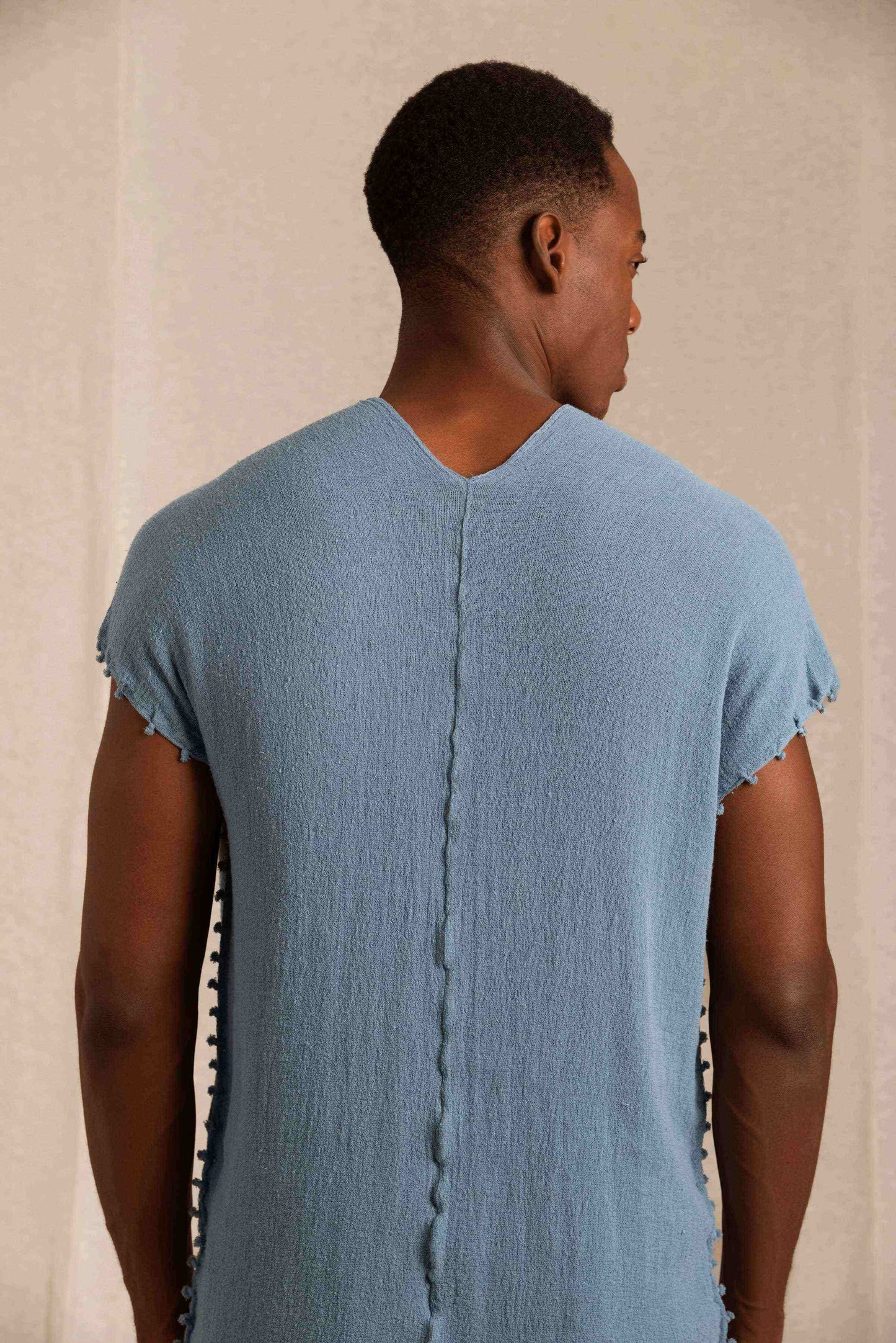 ACOATL SHIRT - BLUE HEAVEN