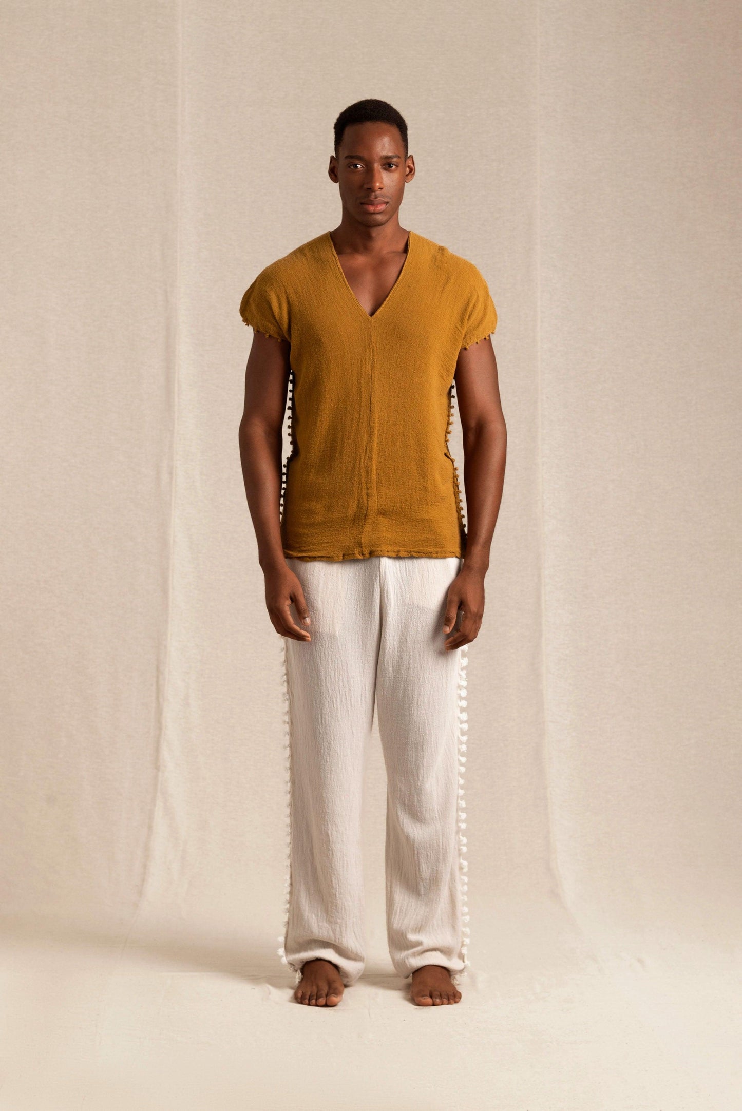 ACOATL SHIRT - TOBACCO
