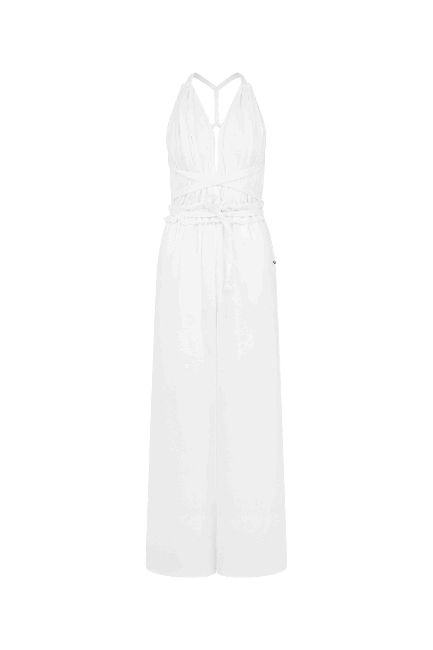 BIHAN JUMPSUIT - WHITE Product Image