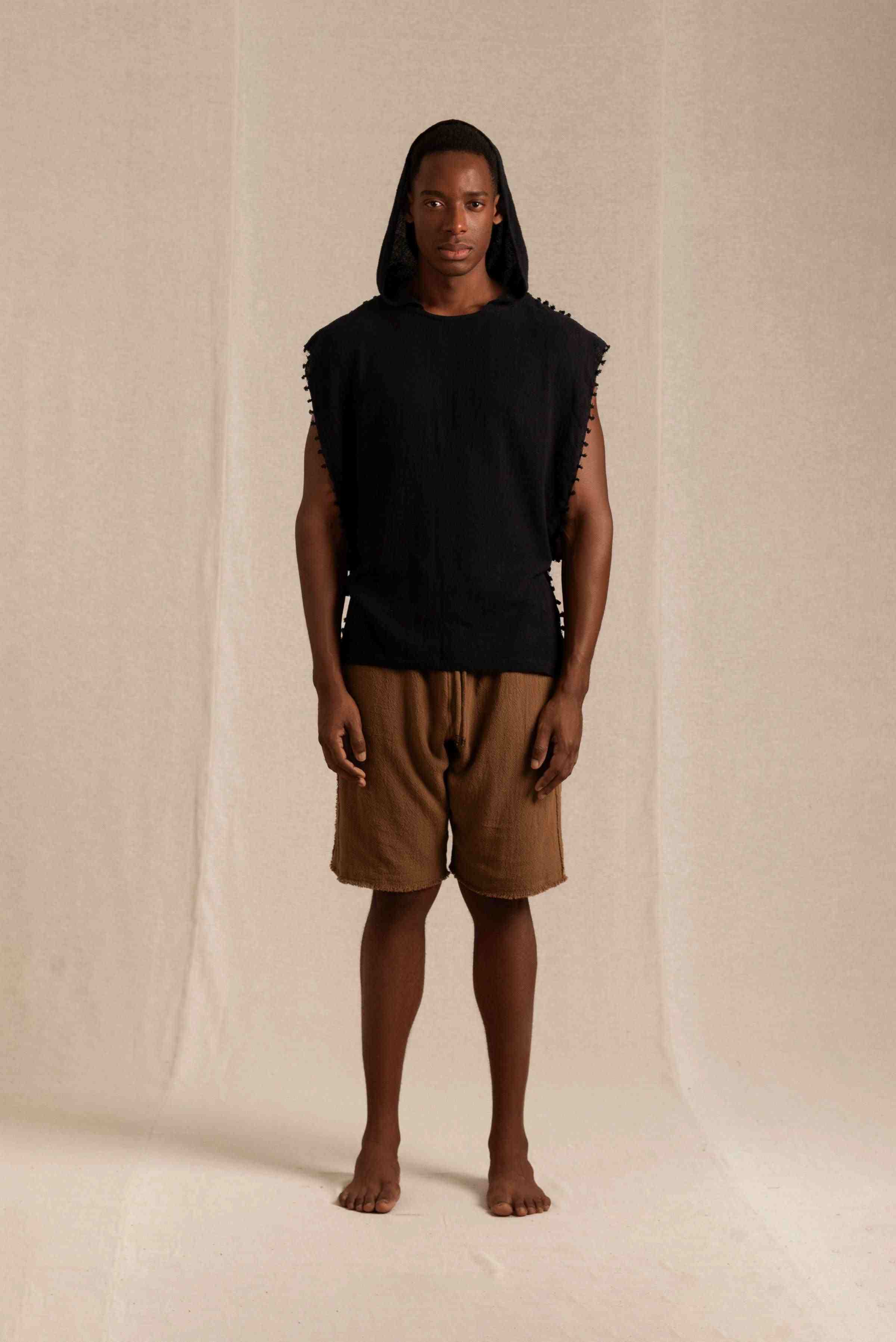 Hades Shirt Cotton Jute - Black