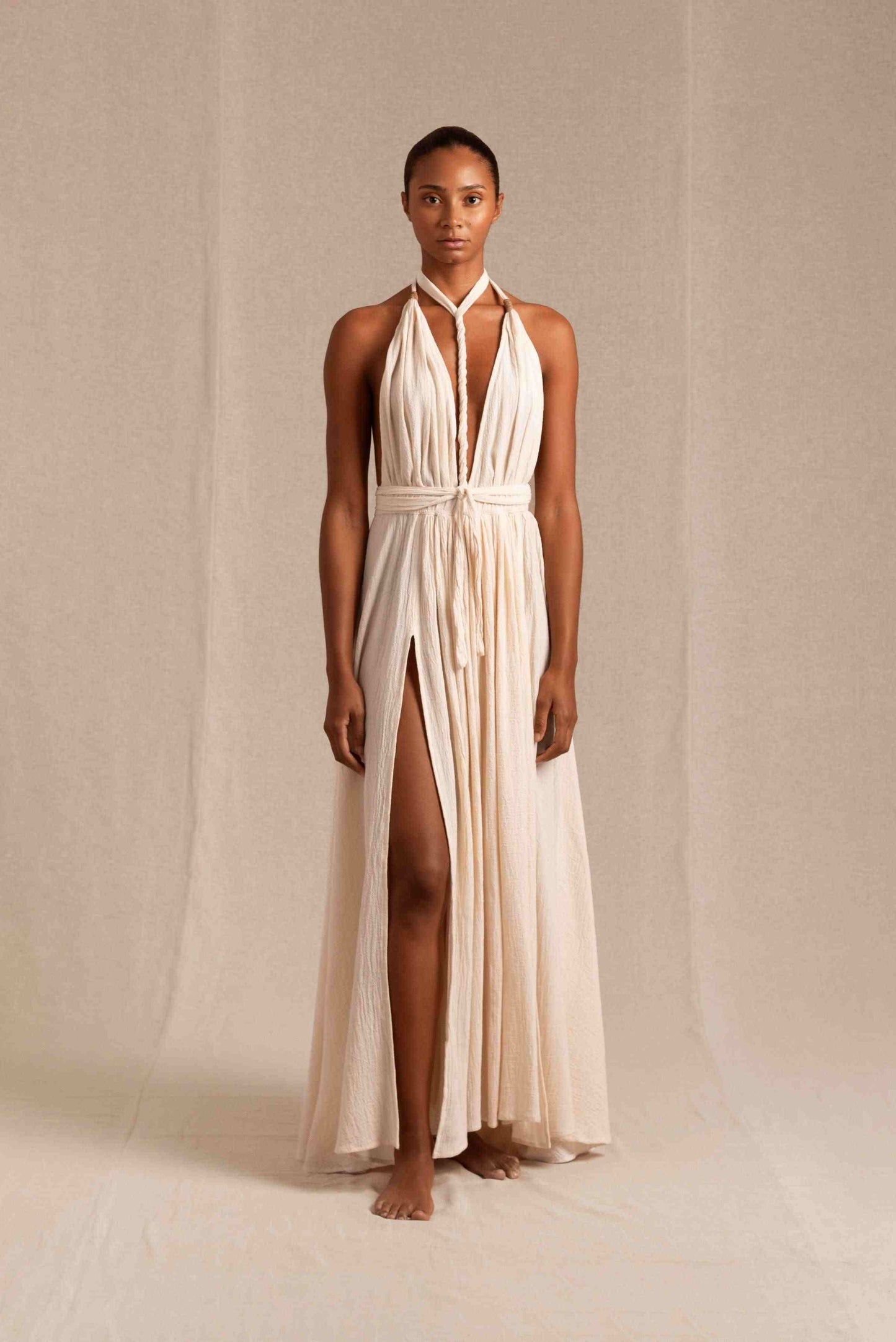 HERA DRESS - NATURAL