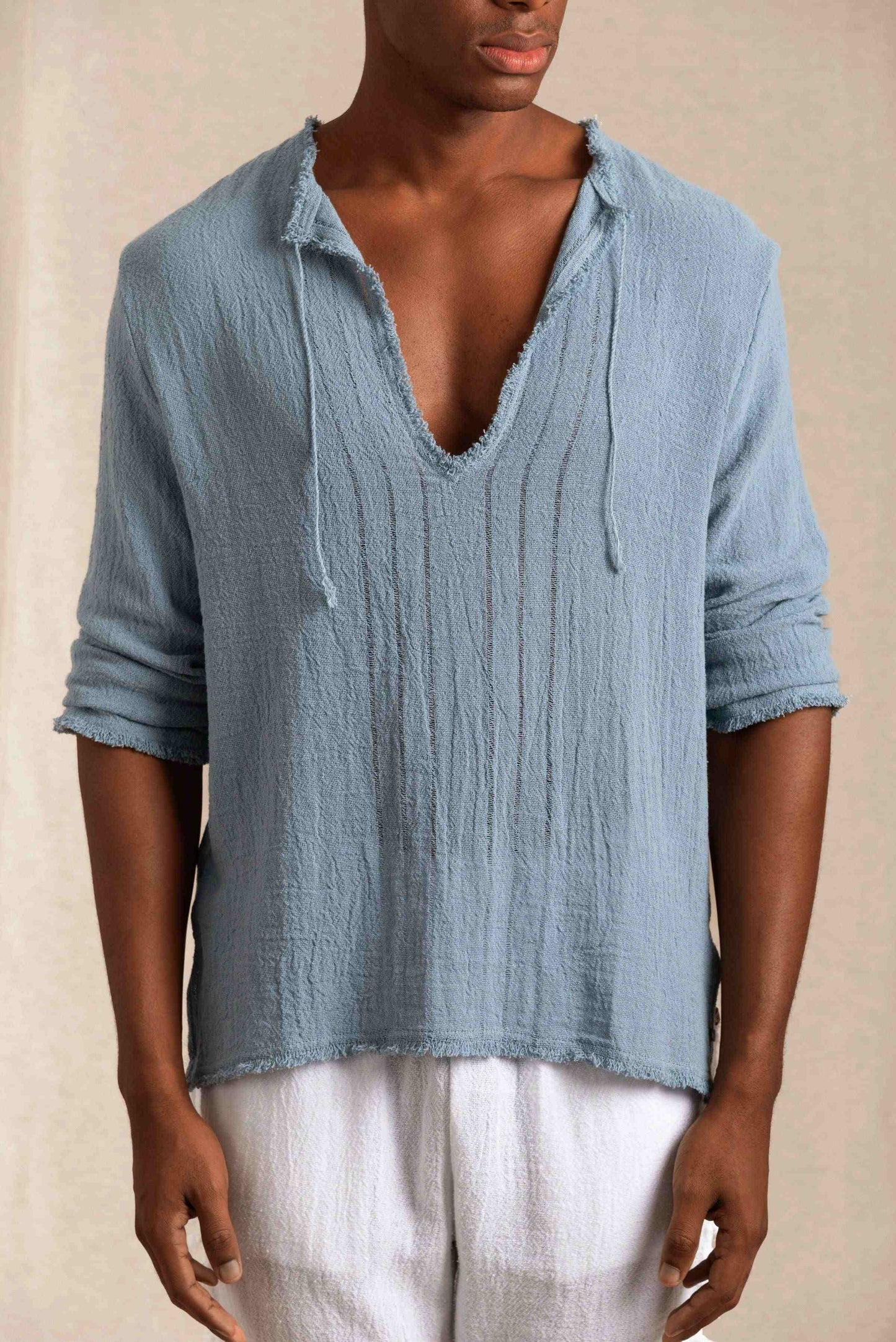 HUBIKU SHIRT - BLUE HEAVEN