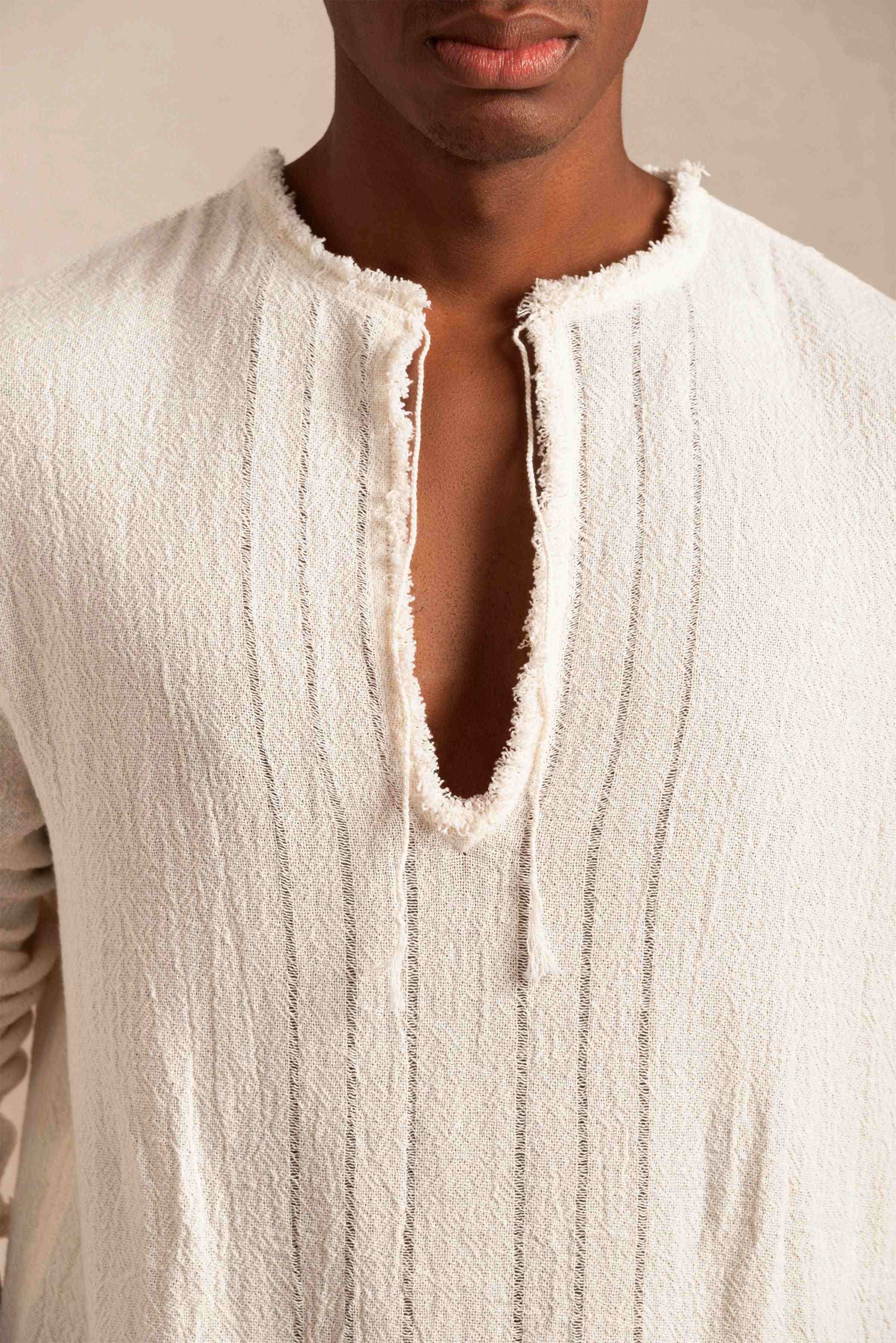 Hubiku Shirt Cotton Jute - Natural