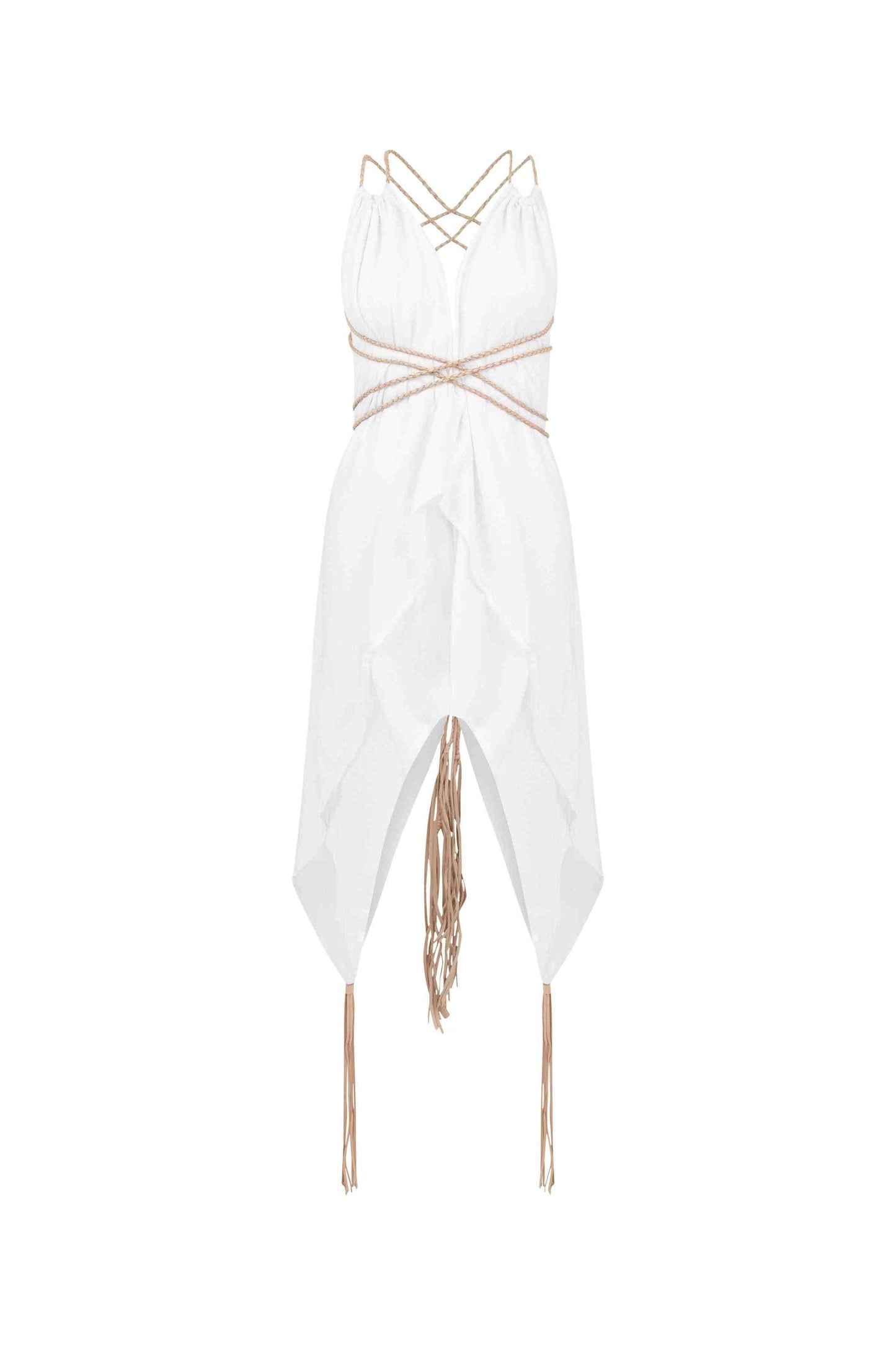 KAWSAY DRESS - WHITE