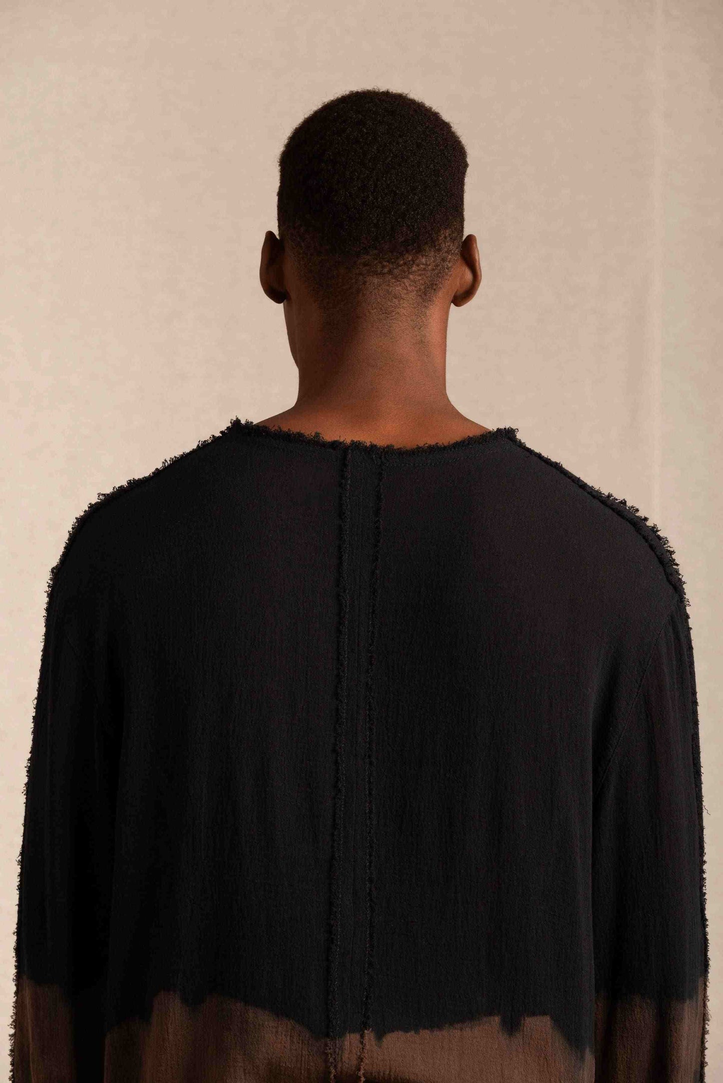 KAXIL SHIRT - BLACK TIE DYE