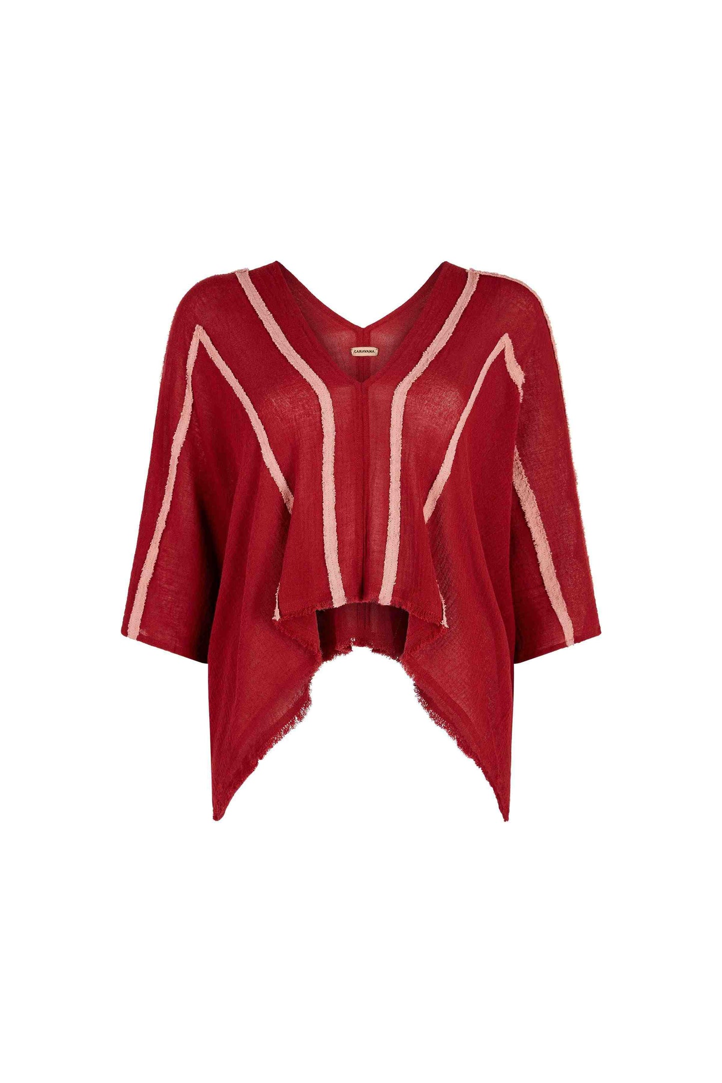 KISI TOP - CHERRY / DESERT ROSE
