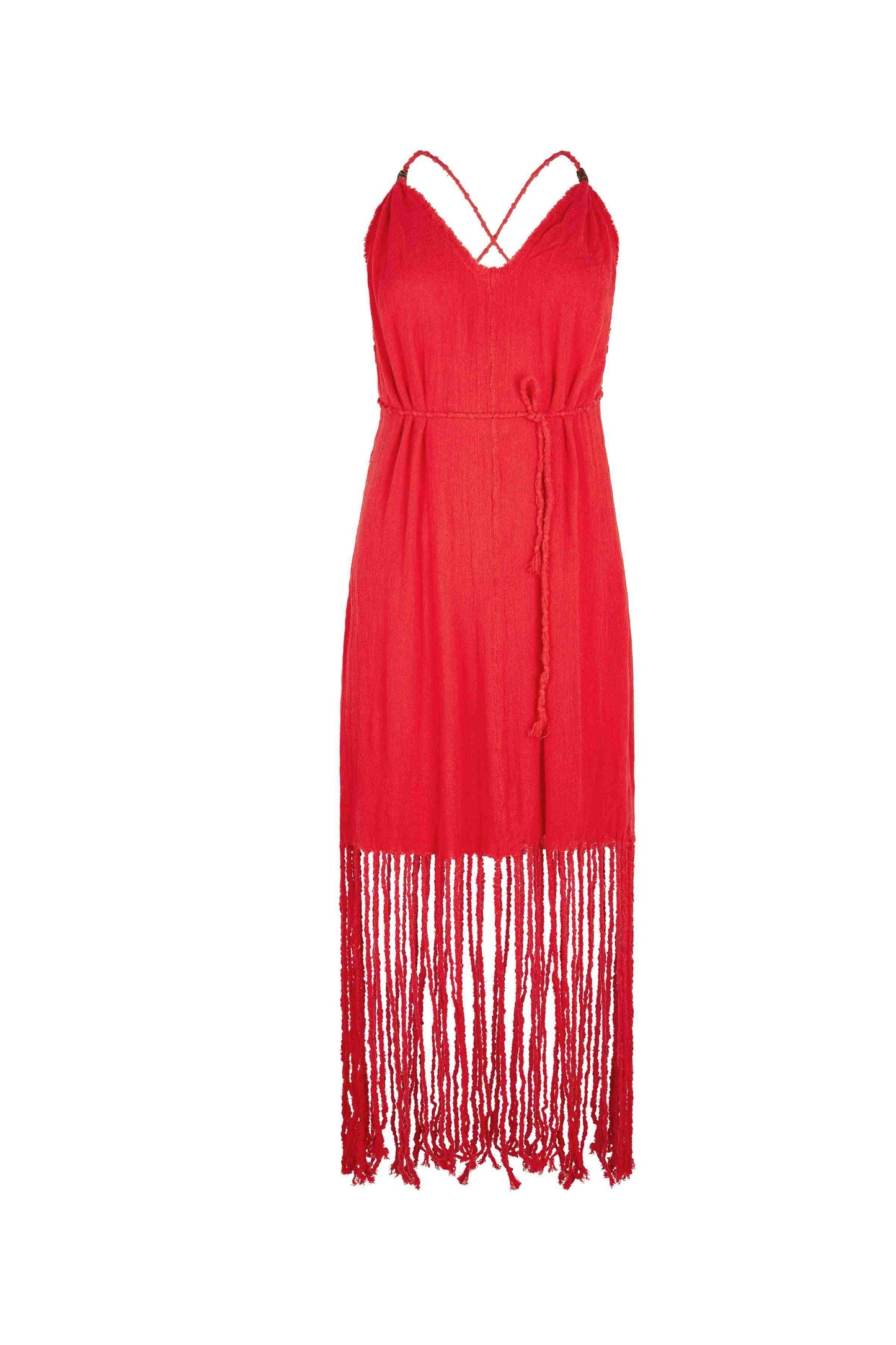 LAGAB DRESS - SCARLET
