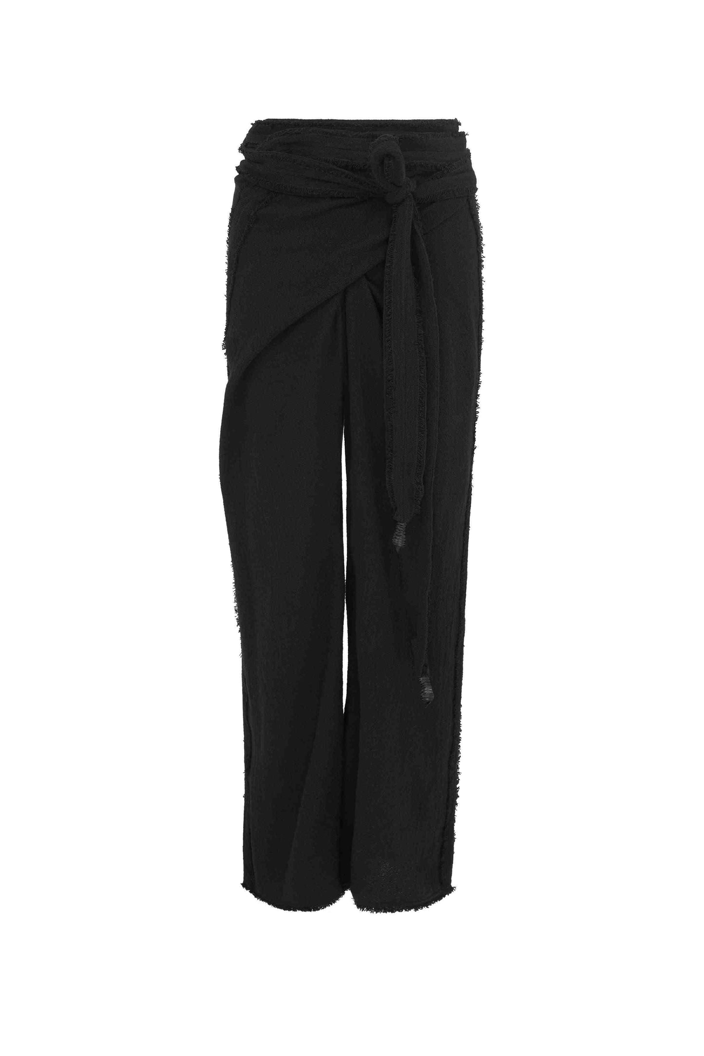 LELU PANTS - BLACK