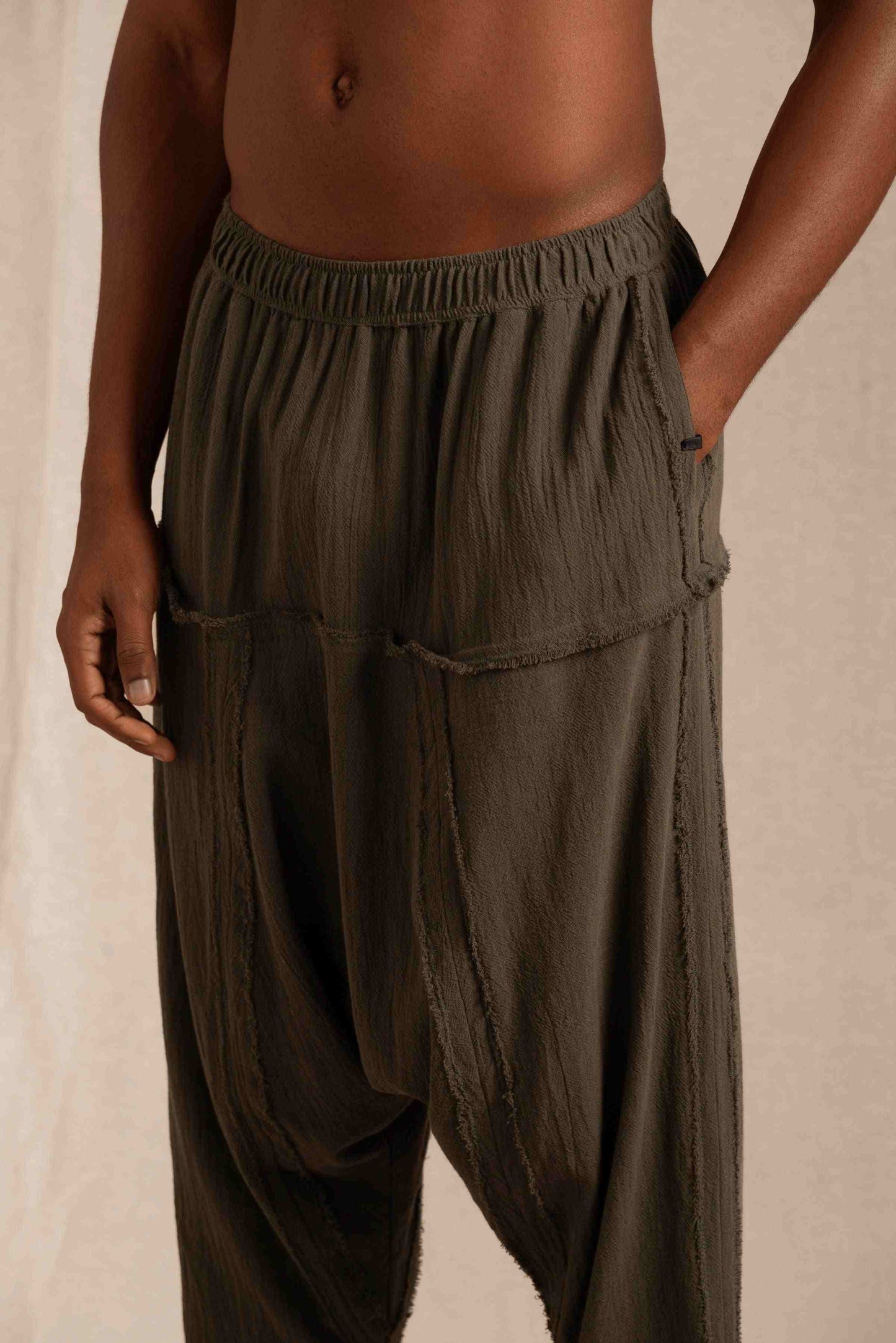 NOHA PANTS - SLATE BLACK