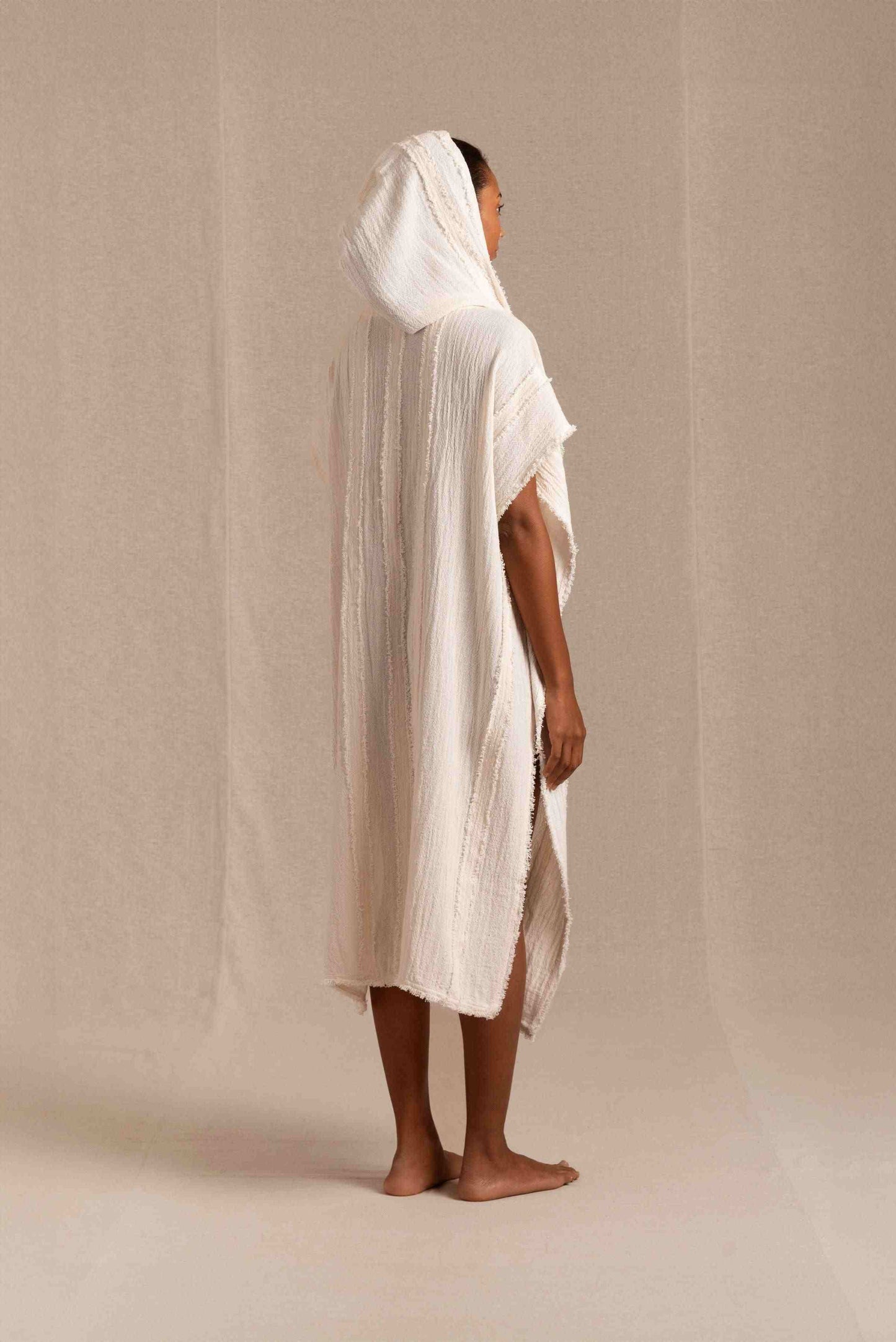 NTUCHI PONCHO - NATURAL