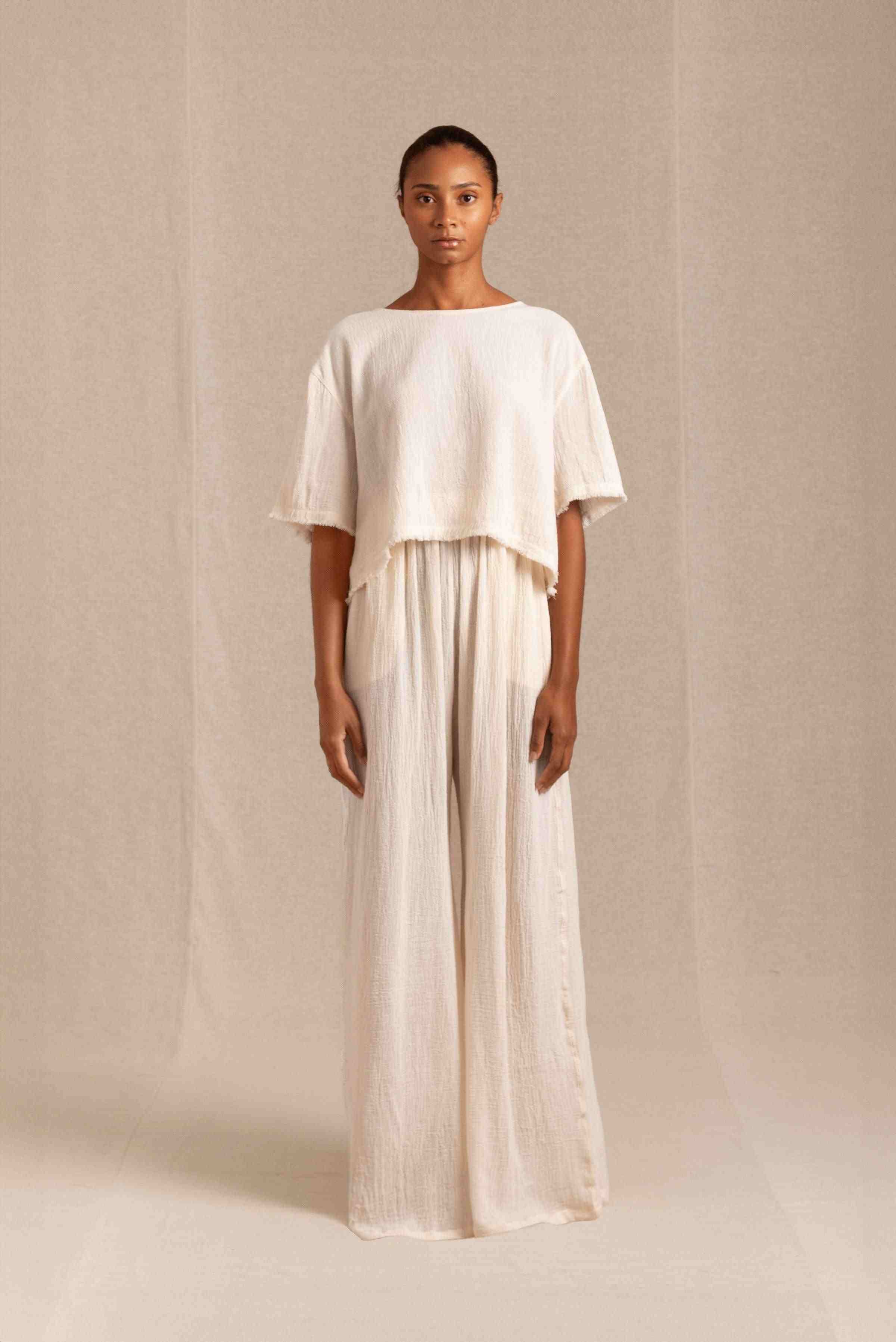 Pani Top Artisanal Cotton - Natural