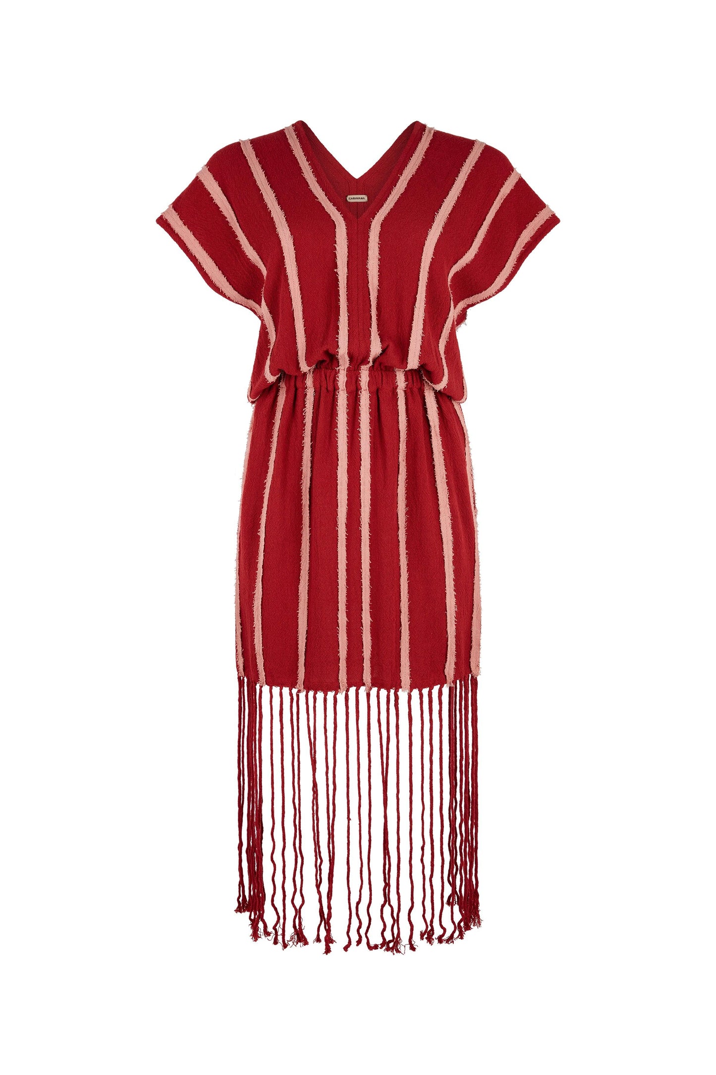 TIKUI DRESS - CHERRY / DESERT ROSE