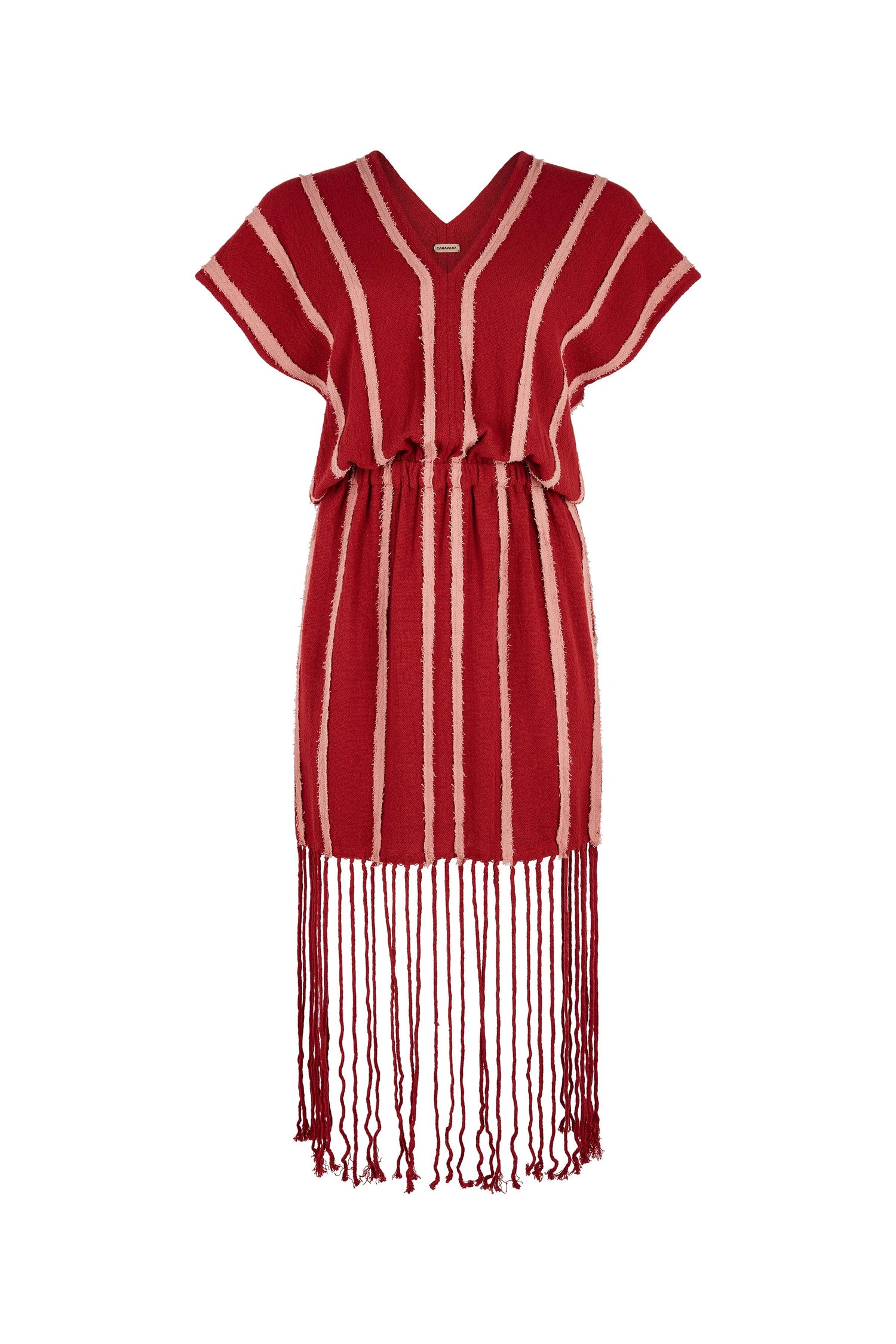 TIKUI DRESS - CHERRY / DESERT ROSE Product Image