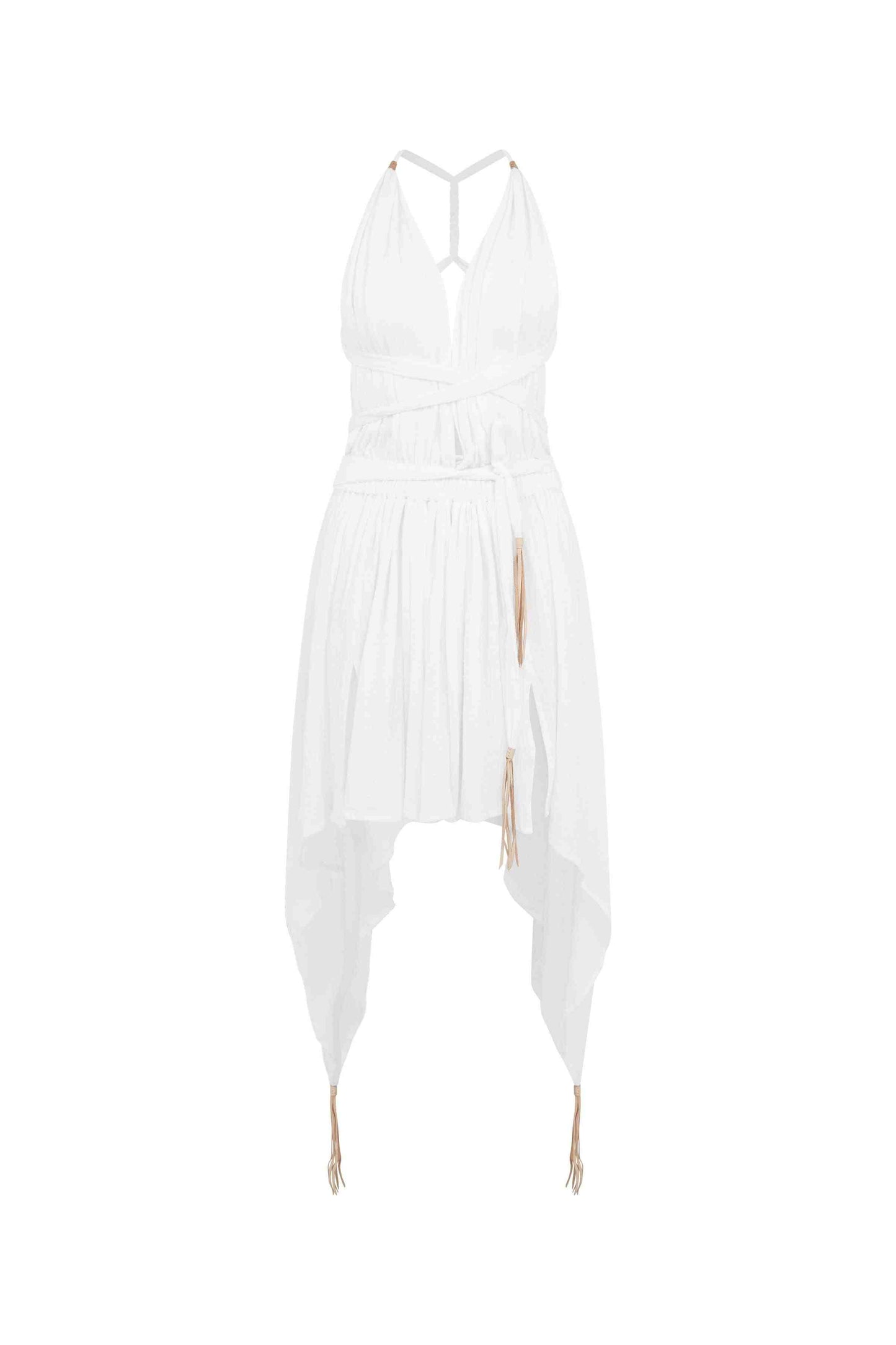 TSIKBAL DRESS - WHITE