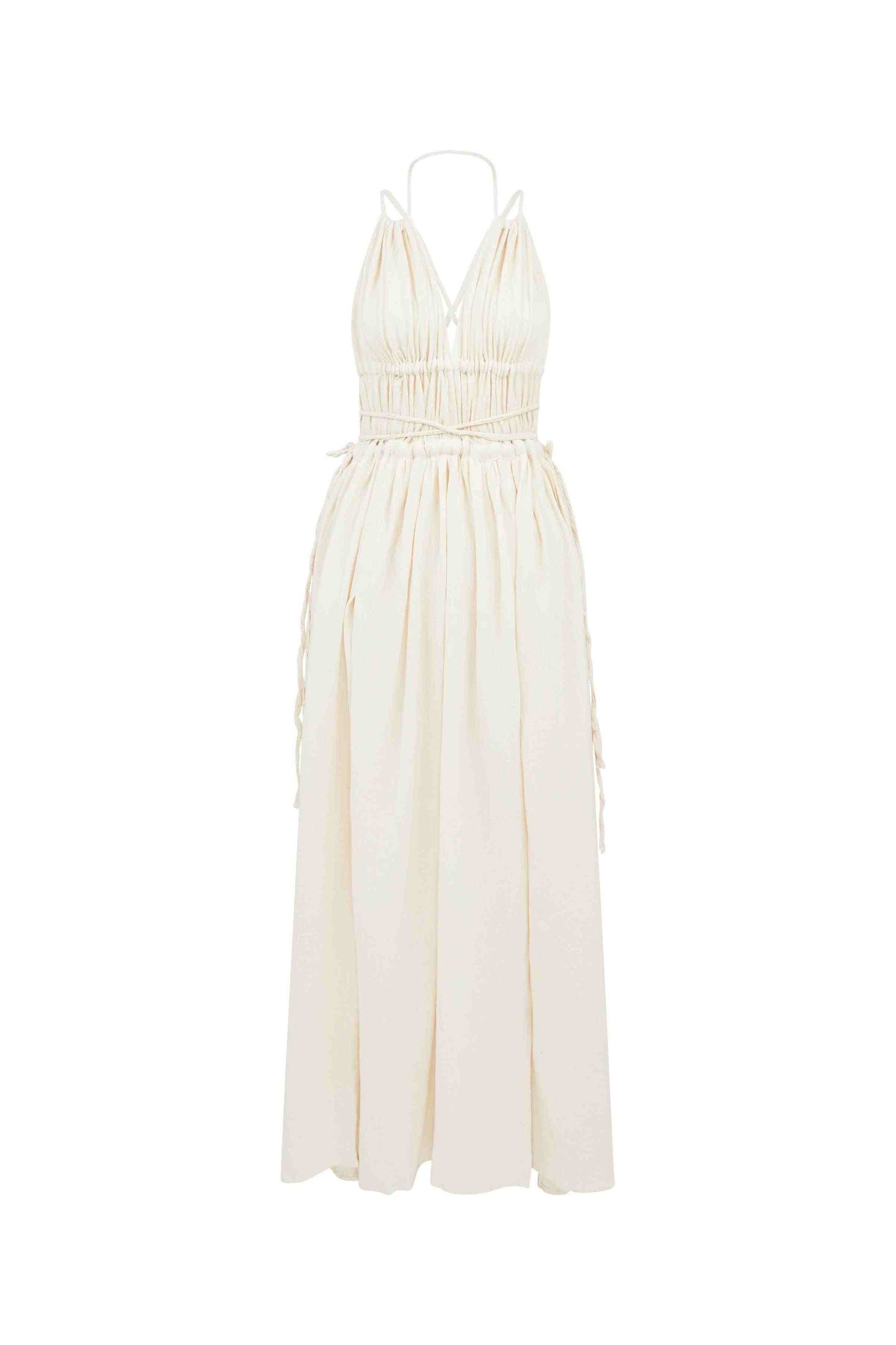 TUPAQ DRESS - NATURAL