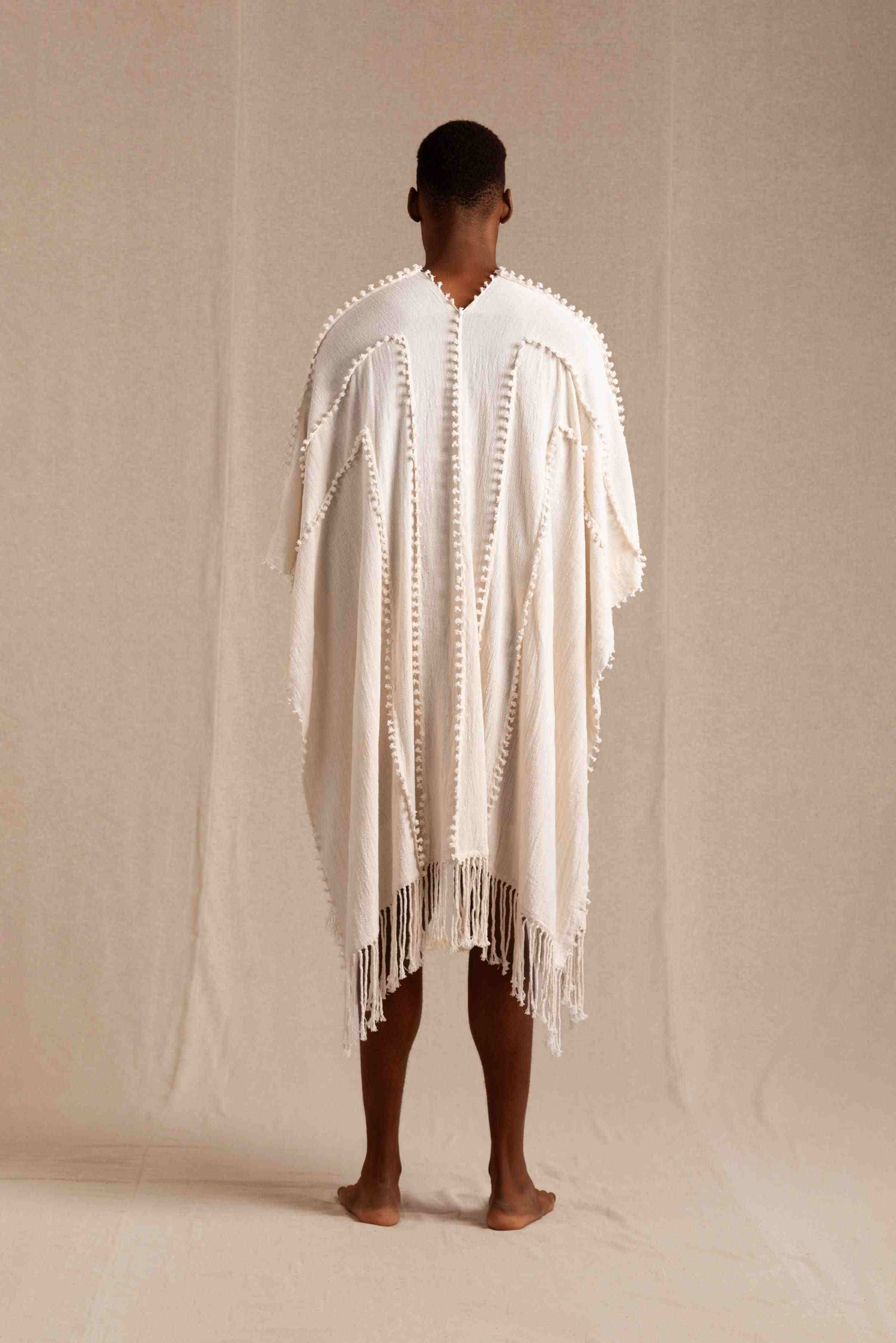 Yalchen Knots Cape Cotton Jute - Natural