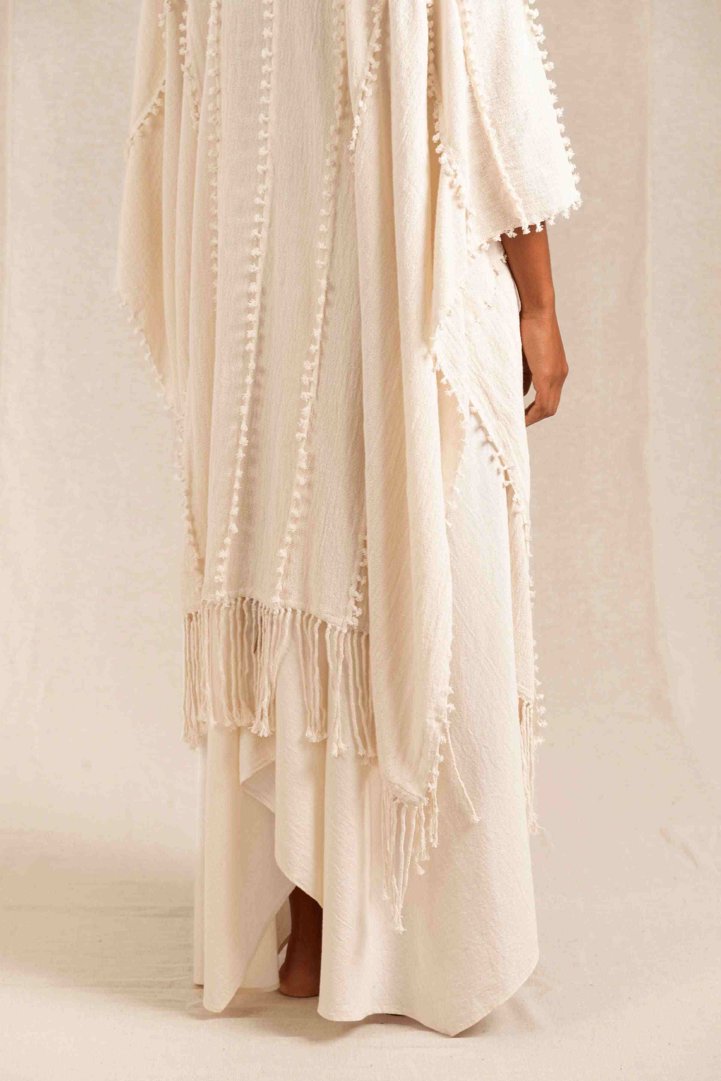 Yalchen Knots Cape Cotton Jute - Natural