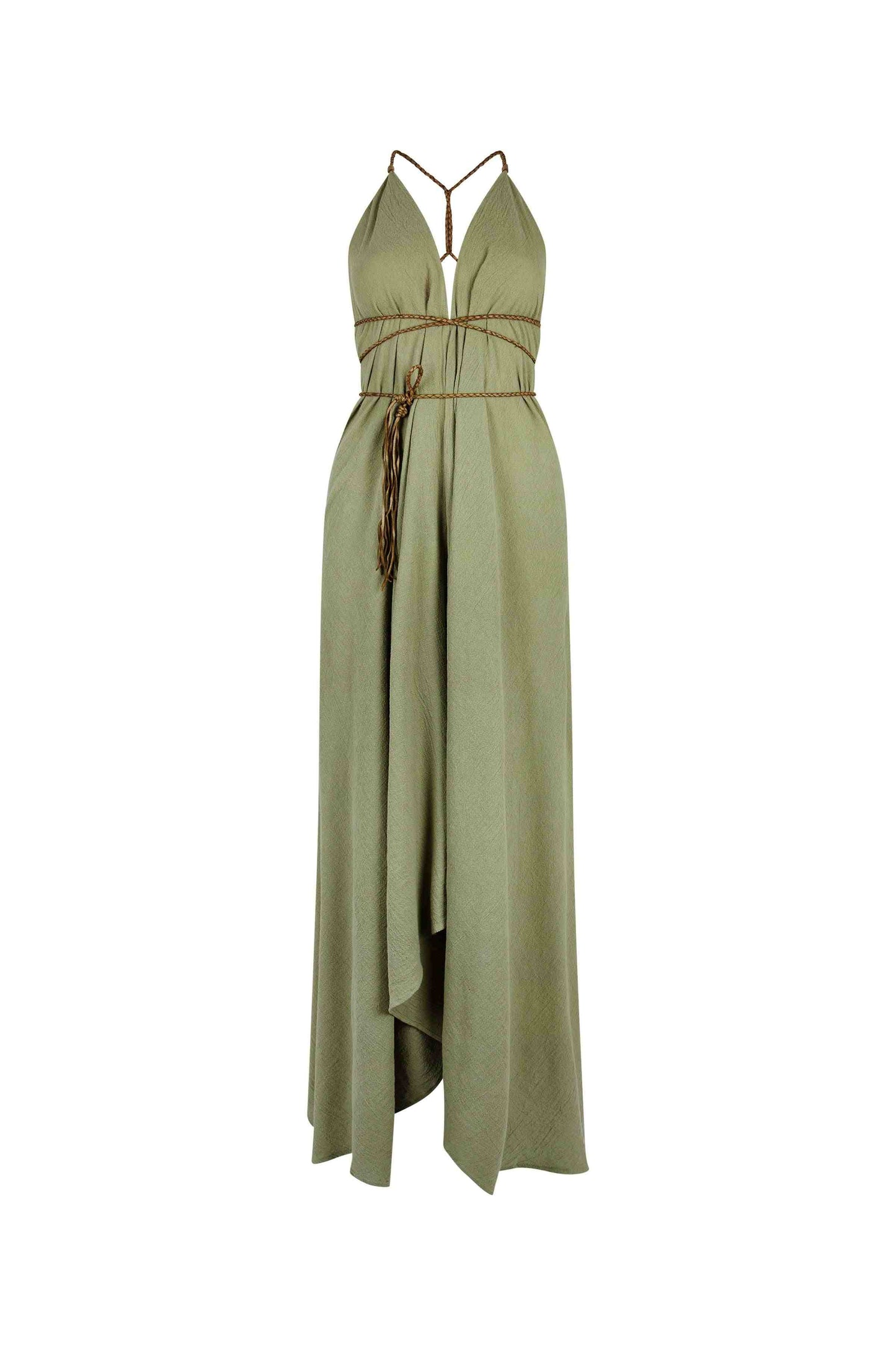 YATZIL DRESS - SAGE GREEN