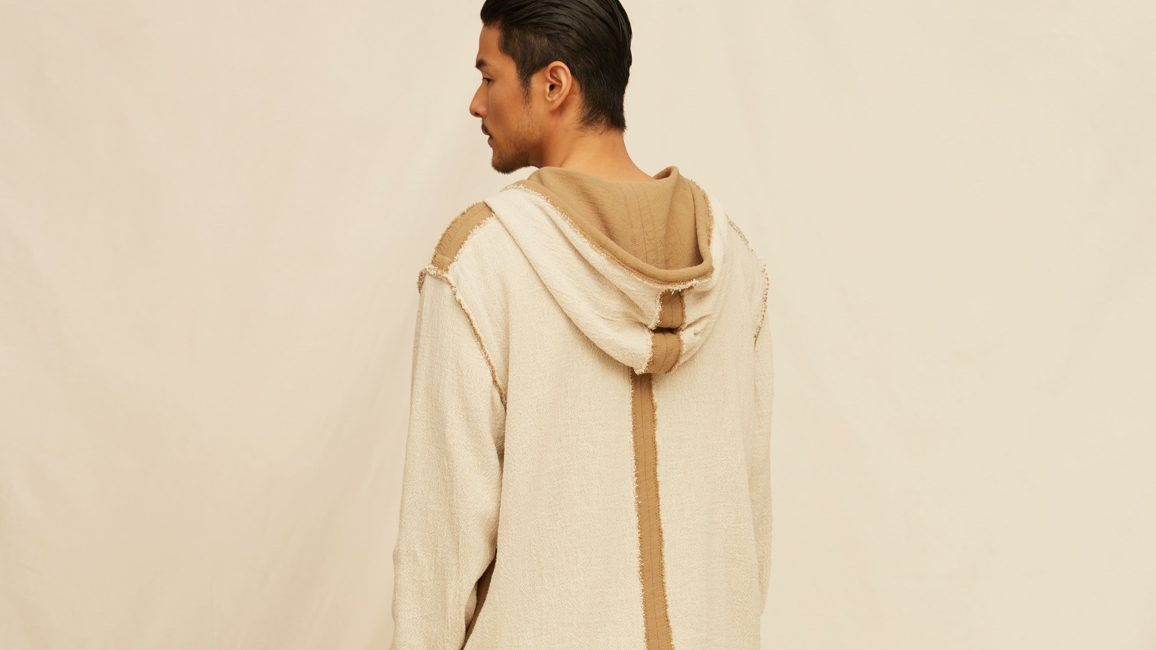 ↳ Chakatu Cotton Jute Shirt - Natural / Sepia