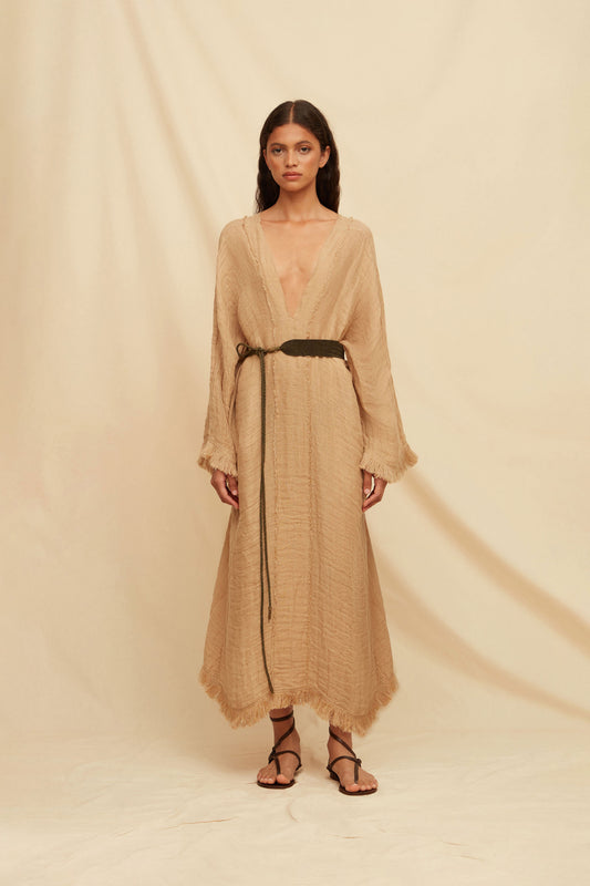 DIUXI KAFTAN - CLAY