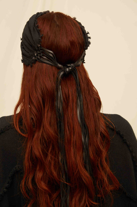 IXCAN TURBAN - BLACK