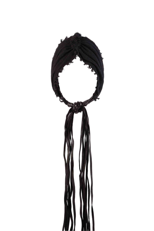 IXCAN TURBAN - BLACK