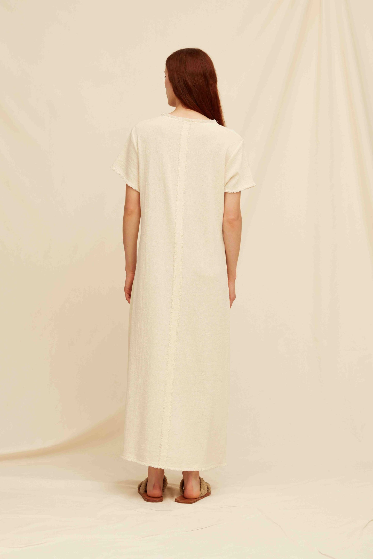 KAPKAAL DRESS - NATURAL
