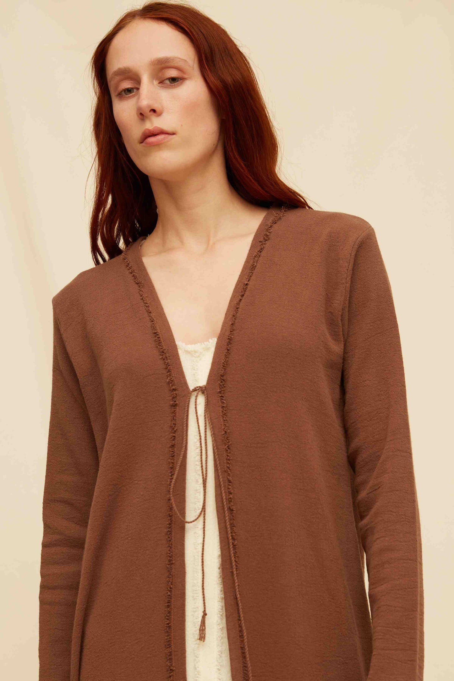 KWEN VEST - MADERA