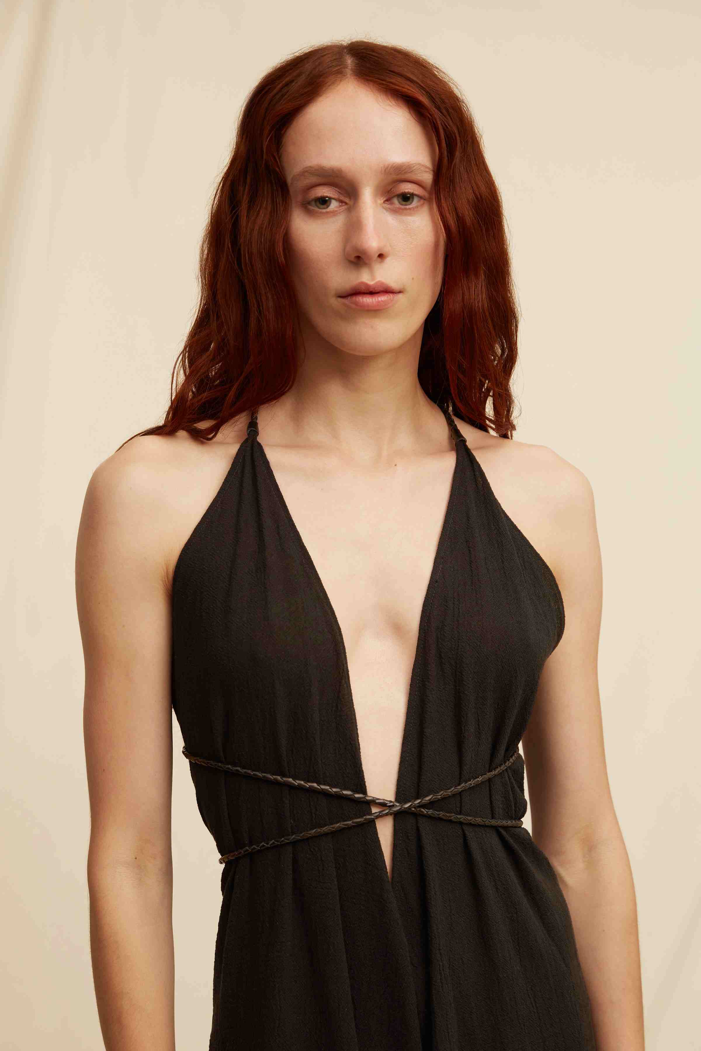 Pakkun Jumpsuit Artisanal Cotton - Black