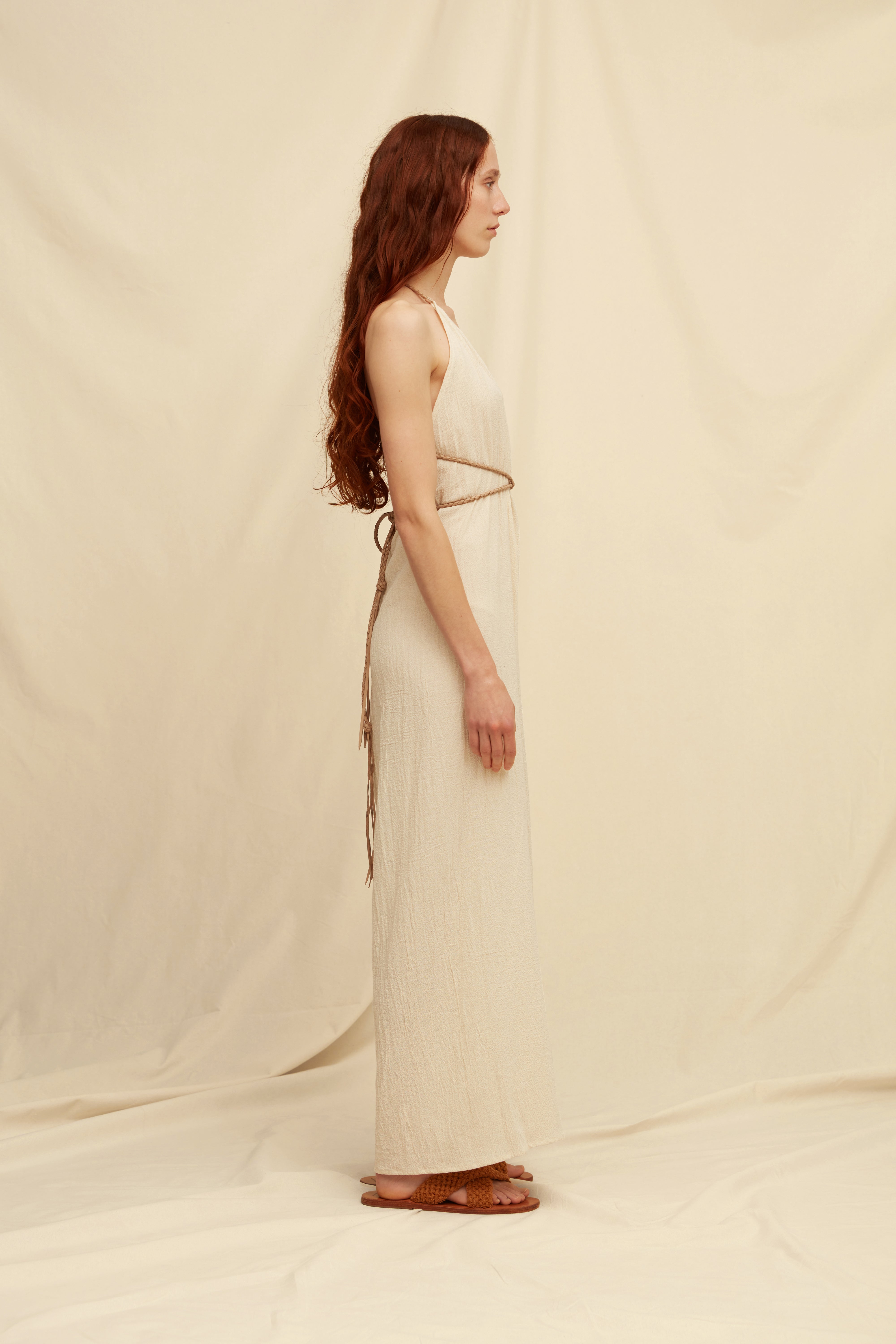 Pakkun Jumpsuit Artisanal Cotton - Natural