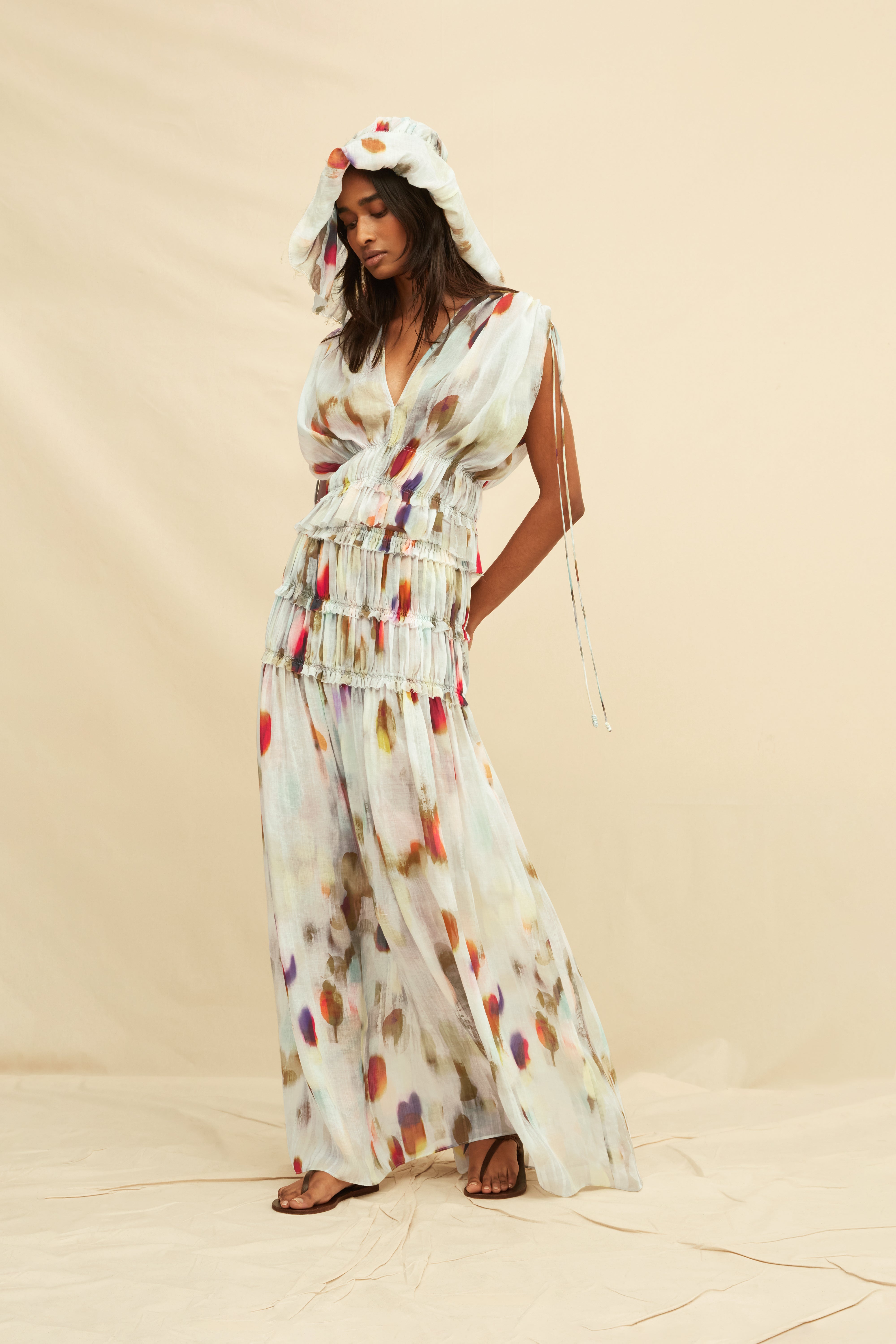 Zorya Blouse Lyocell Ramie - Rainforest Pale