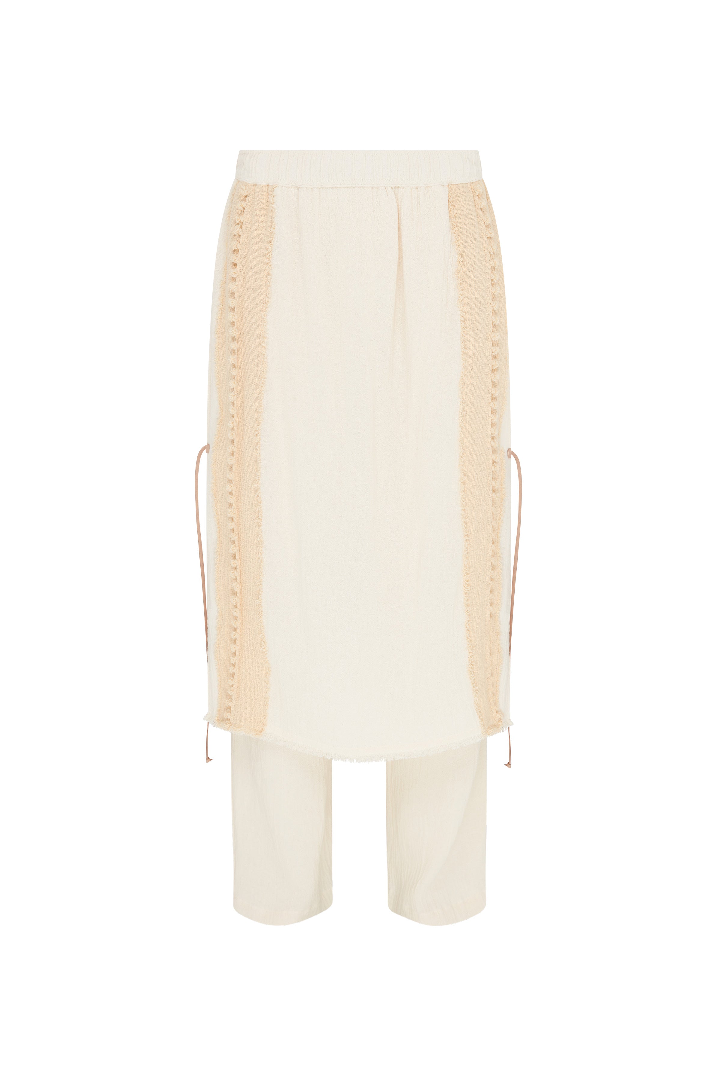 SIVAN PANT - NATURAL / ALMOND MILK