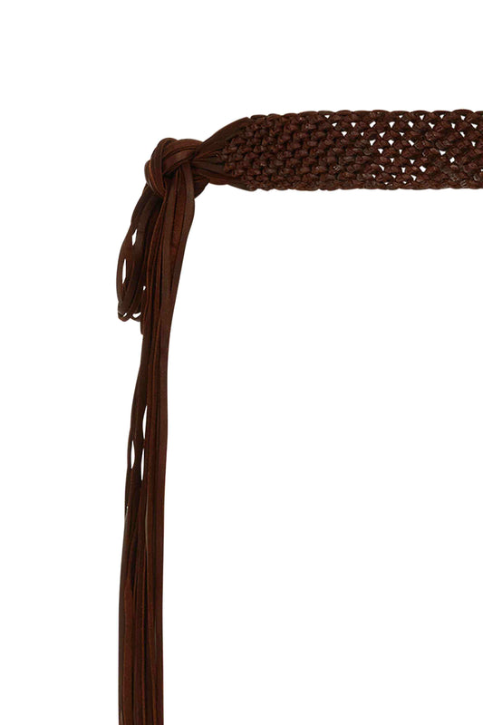 BALCHE SMALL BELT - BROWN