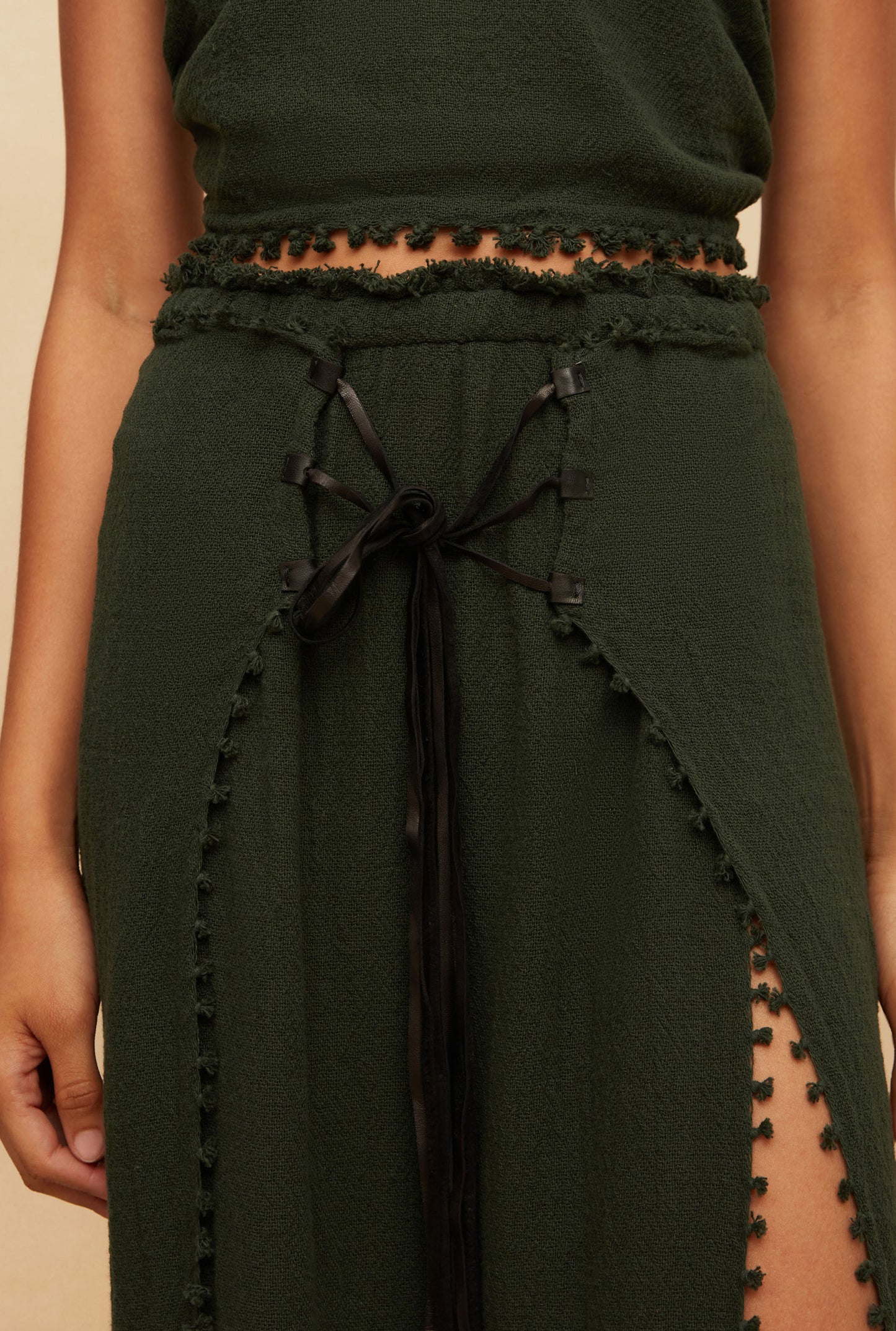 Bayaxan Skirt - Hunter Green