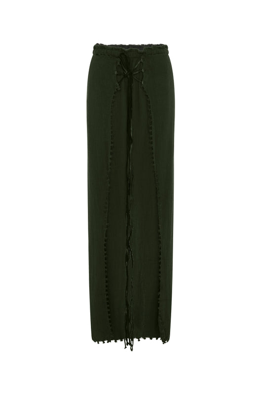 Bayaxan Skirt - Hunter Green