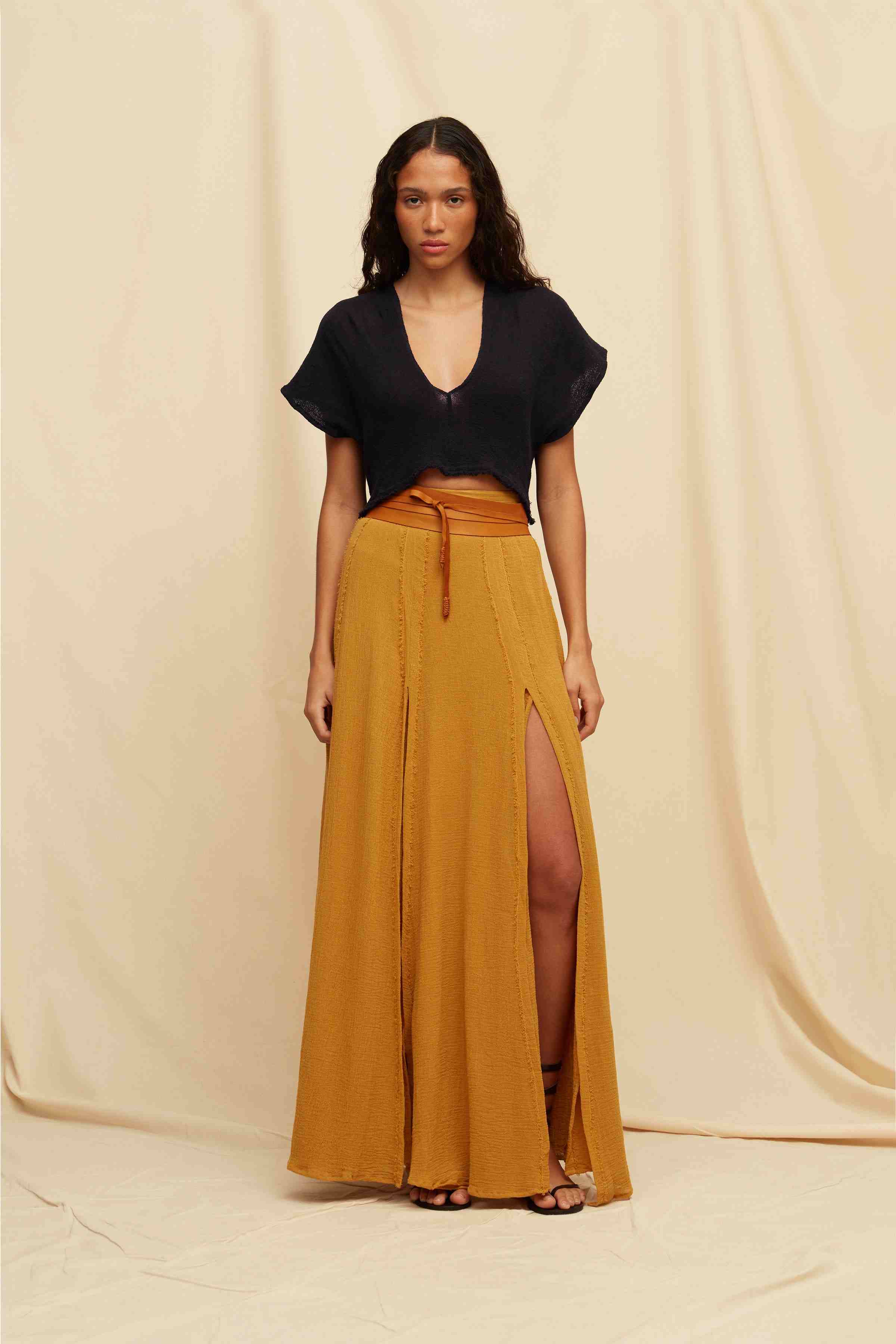 Boxkay Top Fine Cotton Gauze - Black